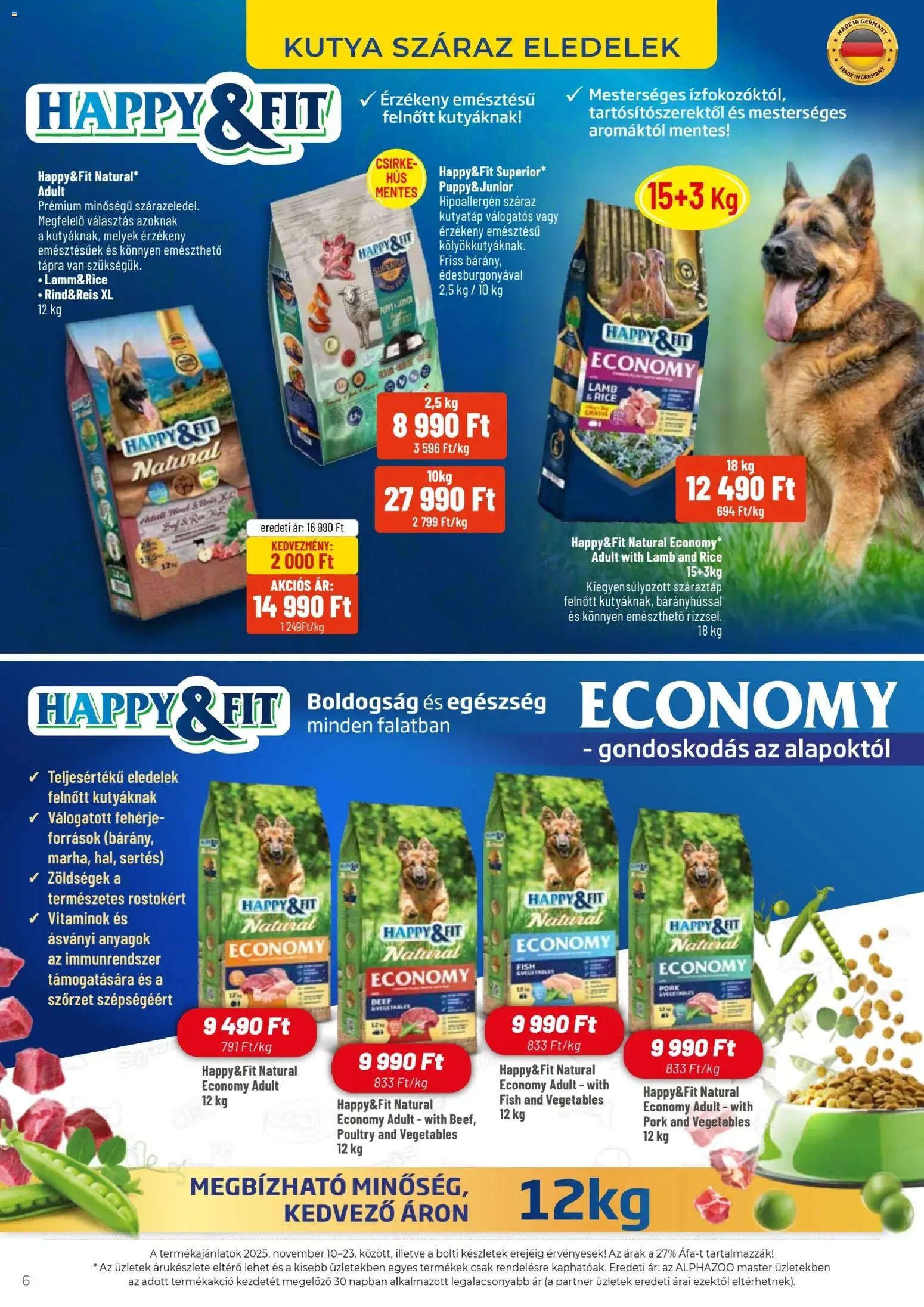 AlphaZoo újság 2025.11.10. Black Friday (2025-11-10 - 2025-11-23)