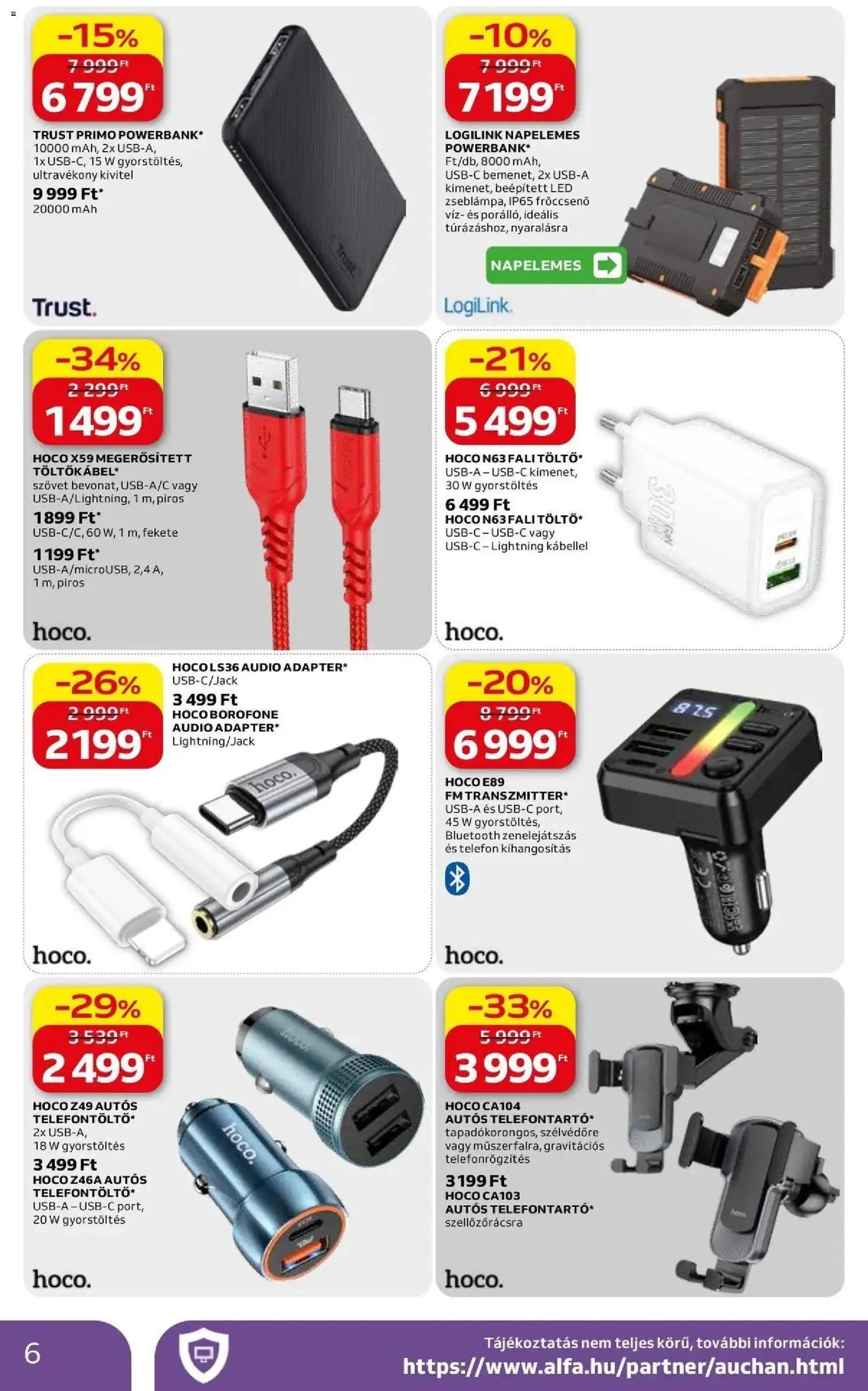 Auchan újság 2026.05.07. Auchan Elektronikai ajánlataink Budapest (2026-05-07 - 2026-05-20)