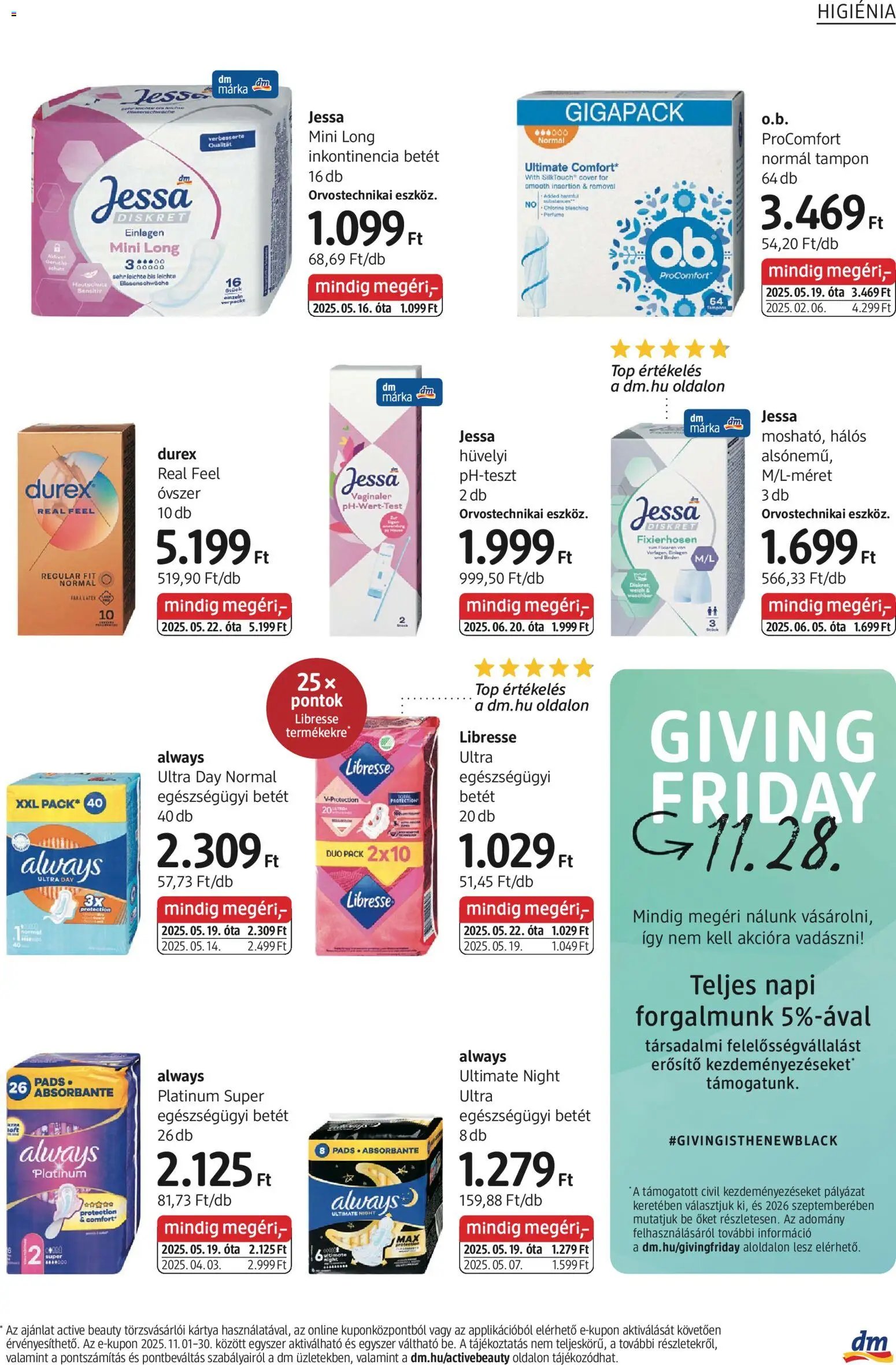 DM Drogerie Markt újság 2025.11.13. Akciós újság DM Drogerie Markt (2025-11-13 - 2025-11-26)