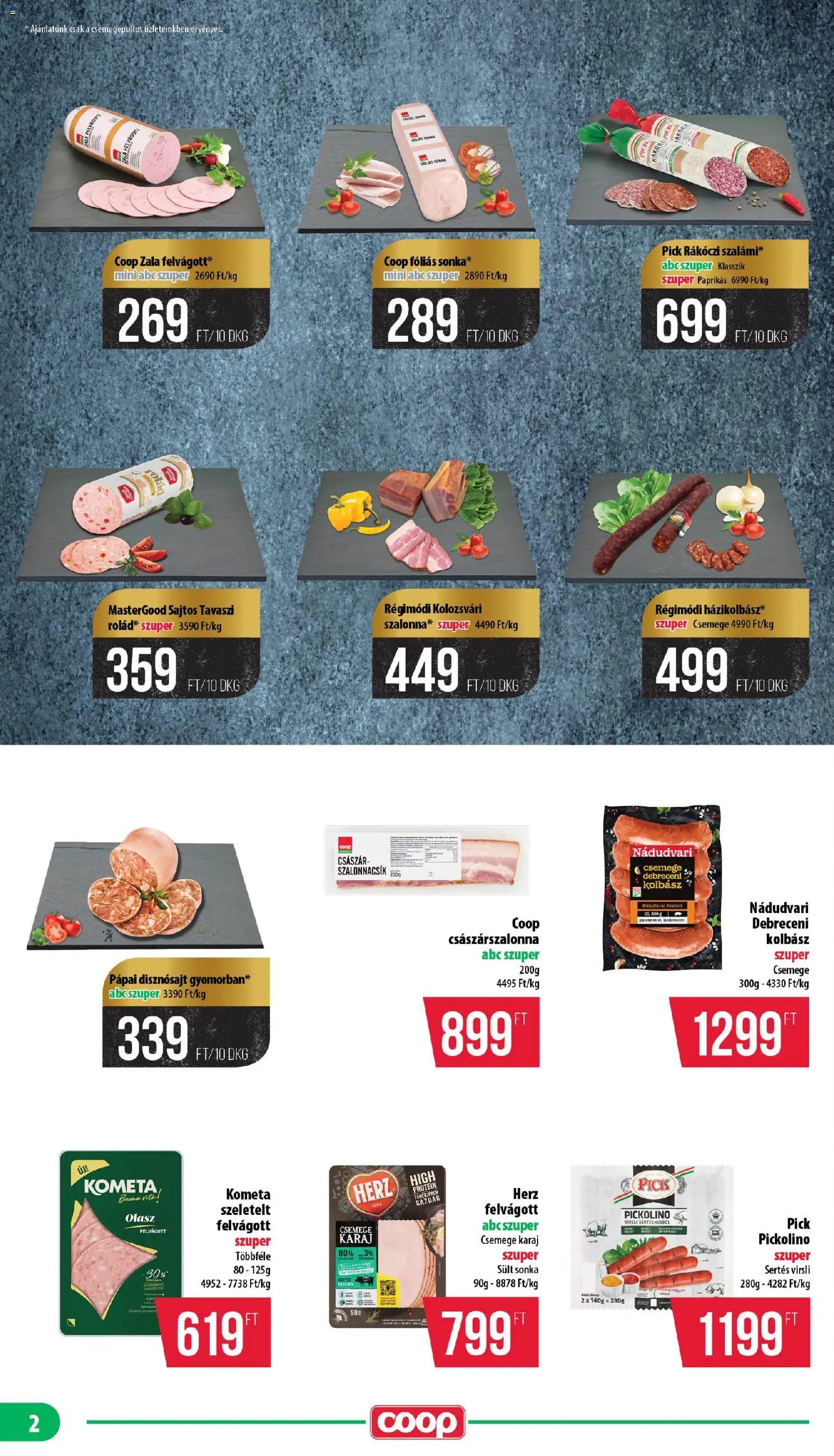 COOP újság 2026.02.19. Nyírzem - Mini & Abc & Szuper (2026-02-19 - 2026-03-04)