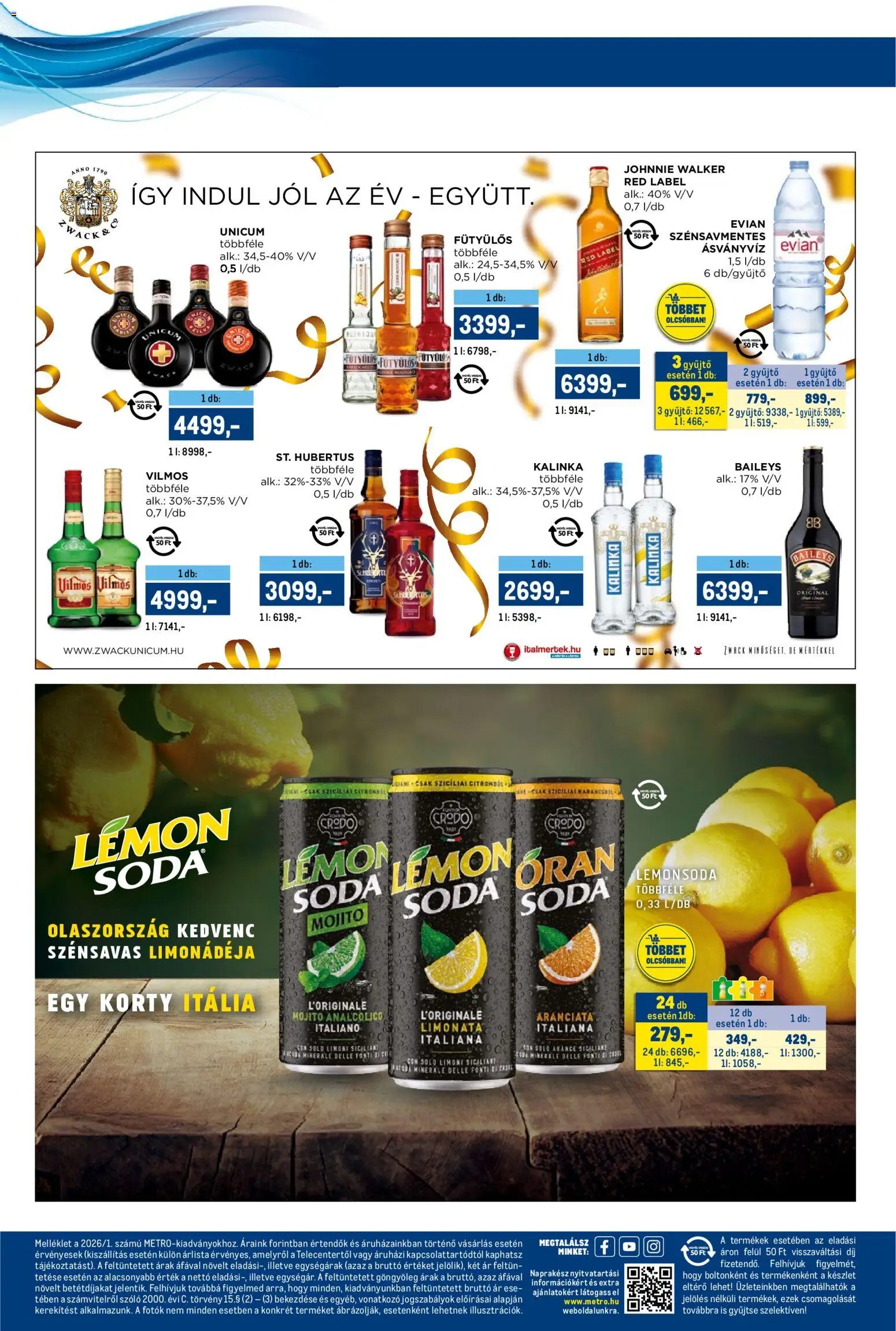Metro újság 2026.01.16. Akciós újság Metro (2026-01-16 - 2026-01-31)