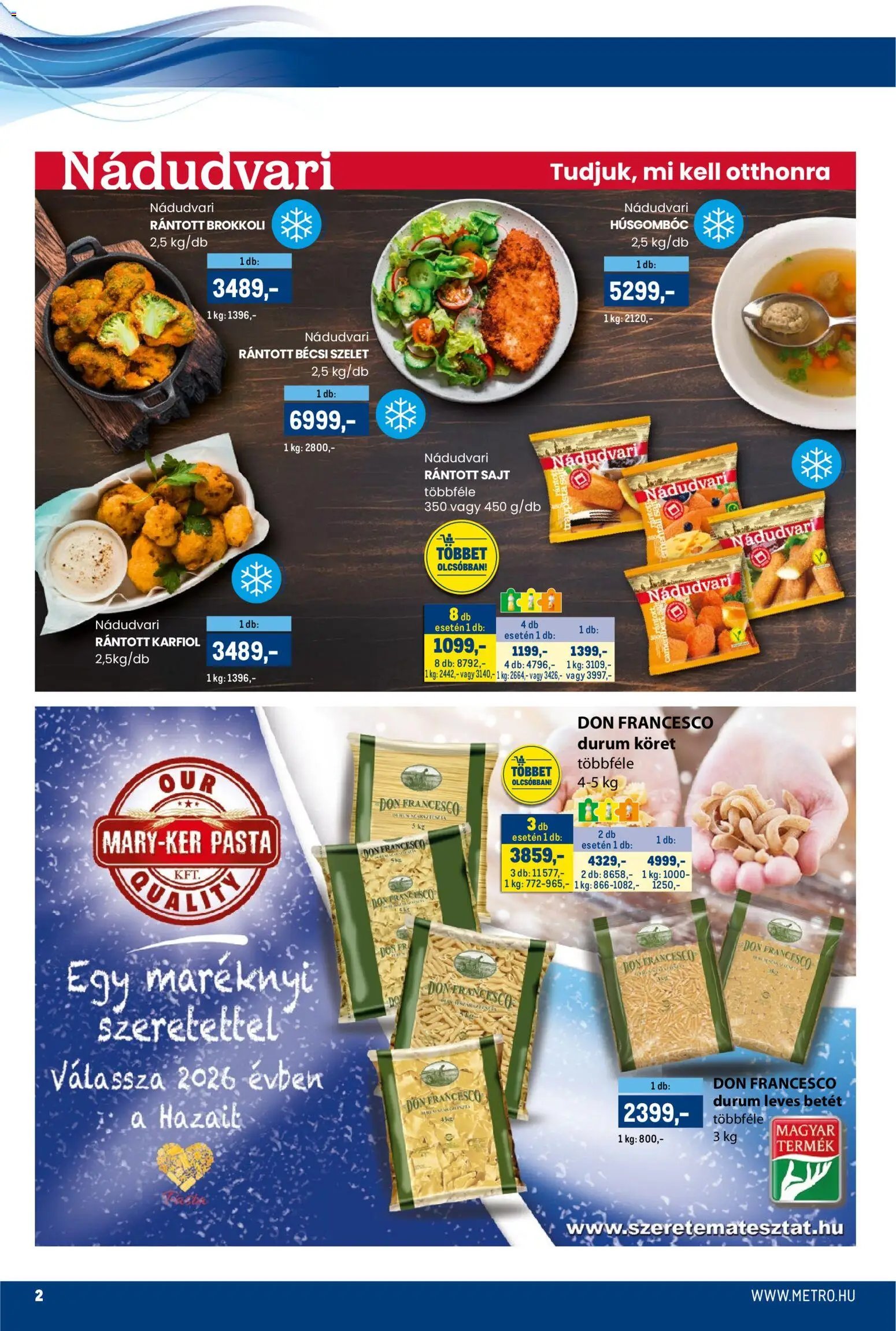 Metro újság 2026.01.16. Akciós újság Metro (2026-01-16 - 2026-01-31)