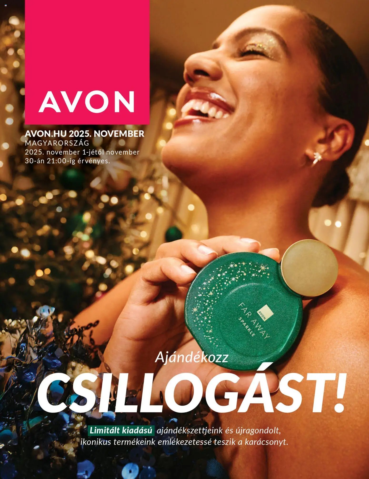 Avon újság 2025.11.01. AVON online katalógus 2025 novemberi (2025-11-01 - 2025-11-30)