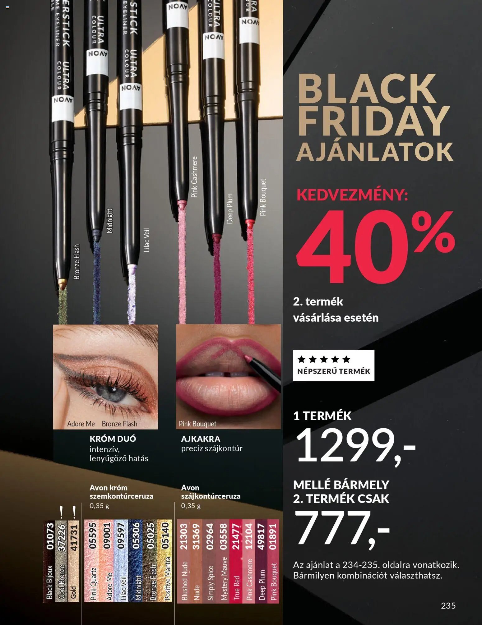 Avon újság 2025.11.01. AVON online katalógus 2025 novemberi (2025-11-01 - 2025-11-30)