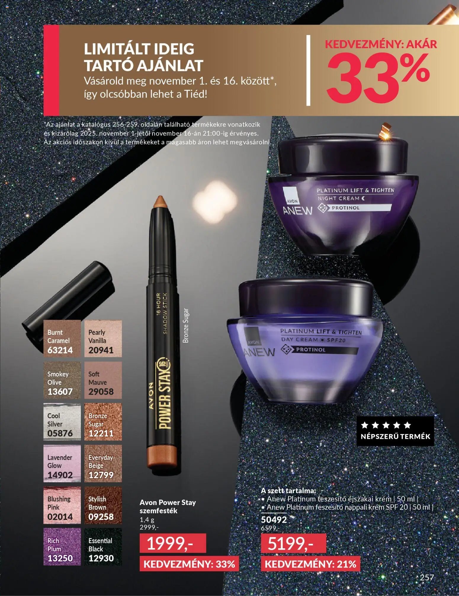 Avon újság 2025.11.01. AVON online katalógus 2025 novemberi (2025-11-01 - 2025-11-30)
