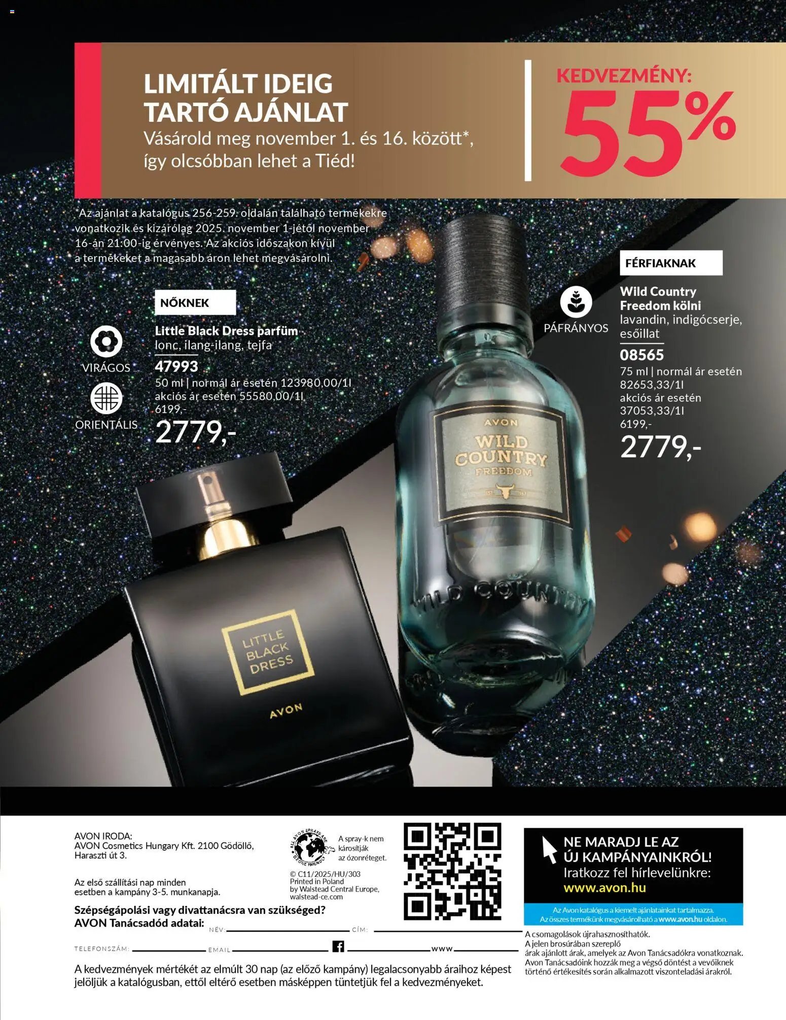 Avon újság 2025.11.01. AVON online katalógus 2025 novemberi (2025-11-01 - 2025-11-30)