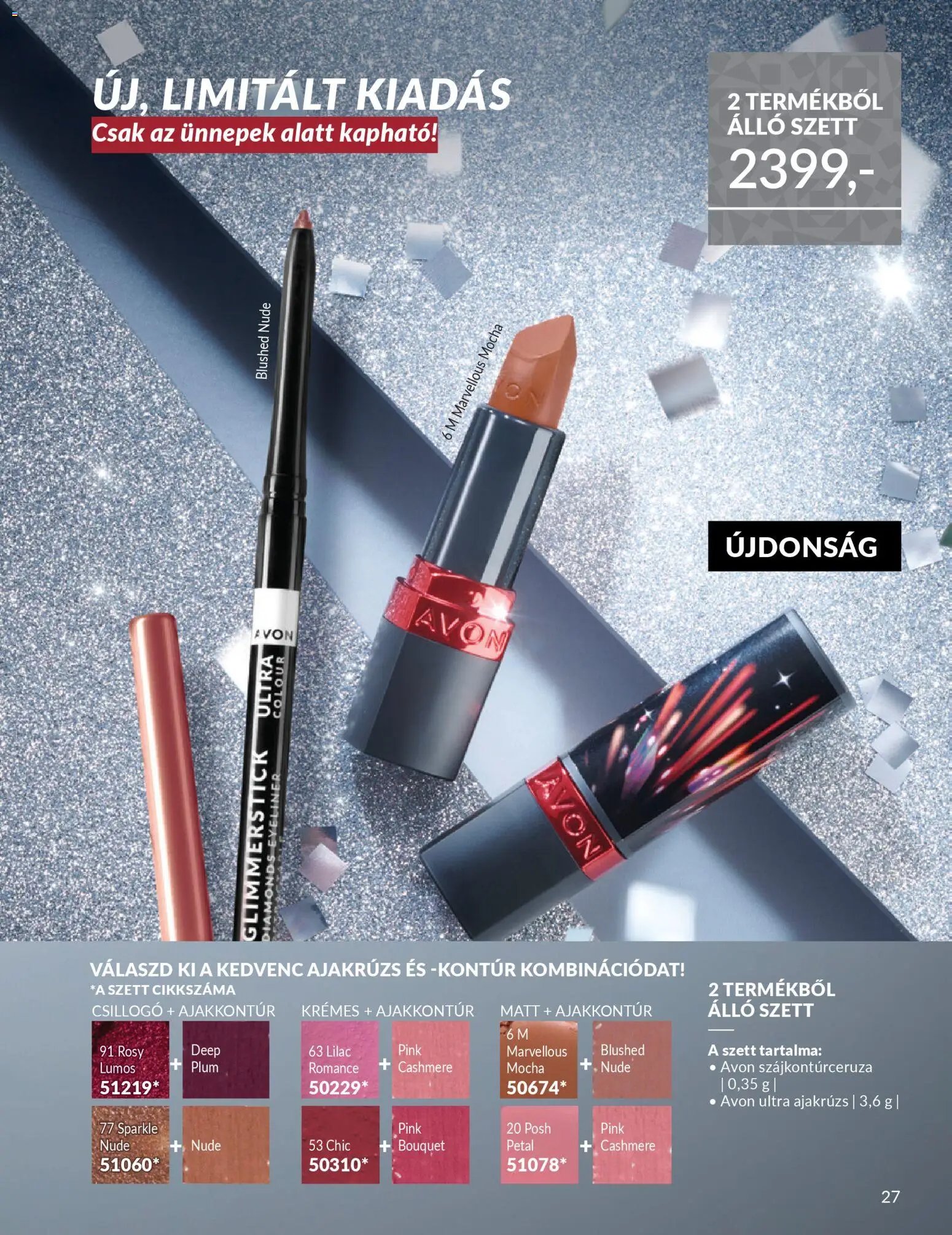 Avon újság 2025.11.01. AVON online katalógus 2025 novemberi (2025-11-01 - 2025-11-30)