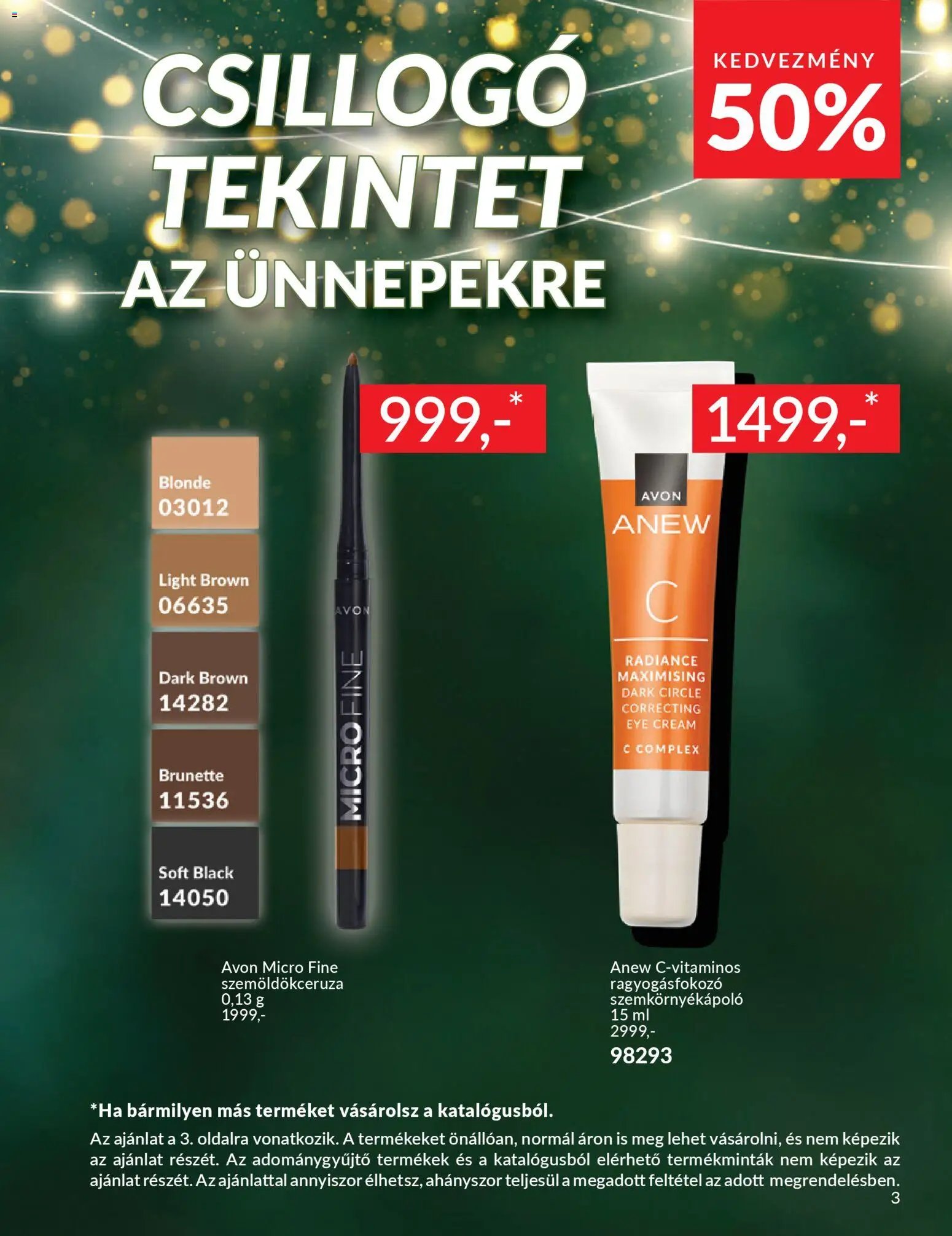 Avon újság 2025.11.01. AVON online katalógus 2025 novemberi (2025-11-01 - 2025-11-30)