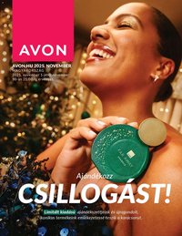 Avon újság 2025.11.01. AVON online katalógus 2025 novemberi (2025-11-01 - 2025-11-30)