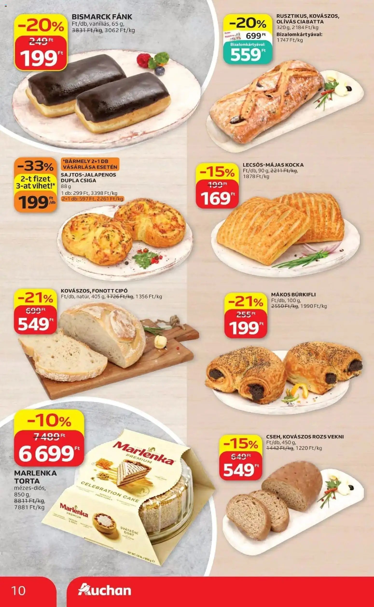 Auchan újság 2026.10.01. Auchan akciós újság Szolnok