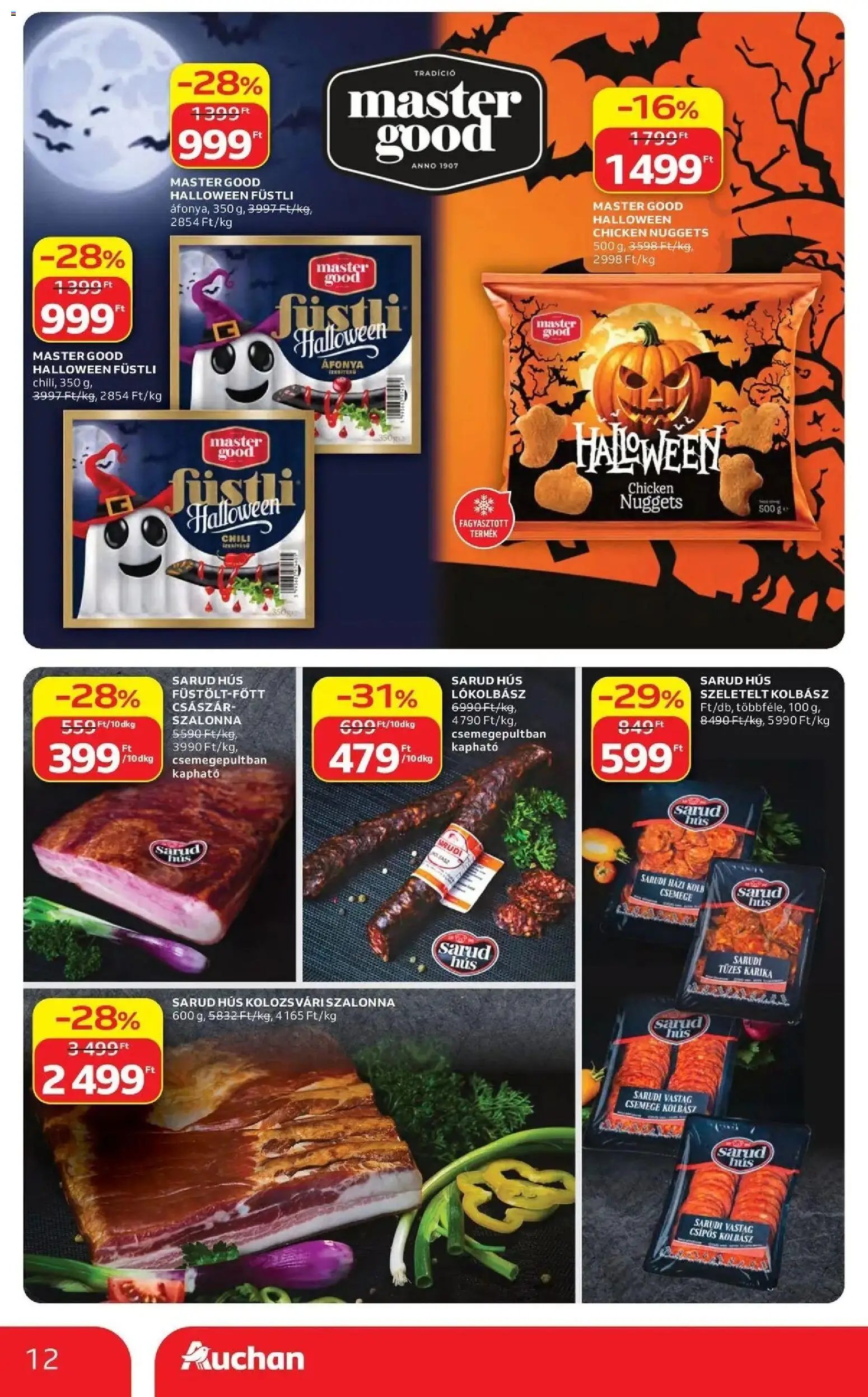 Auchan újság 2026.10.01. Auchan akciós újság Szolnok