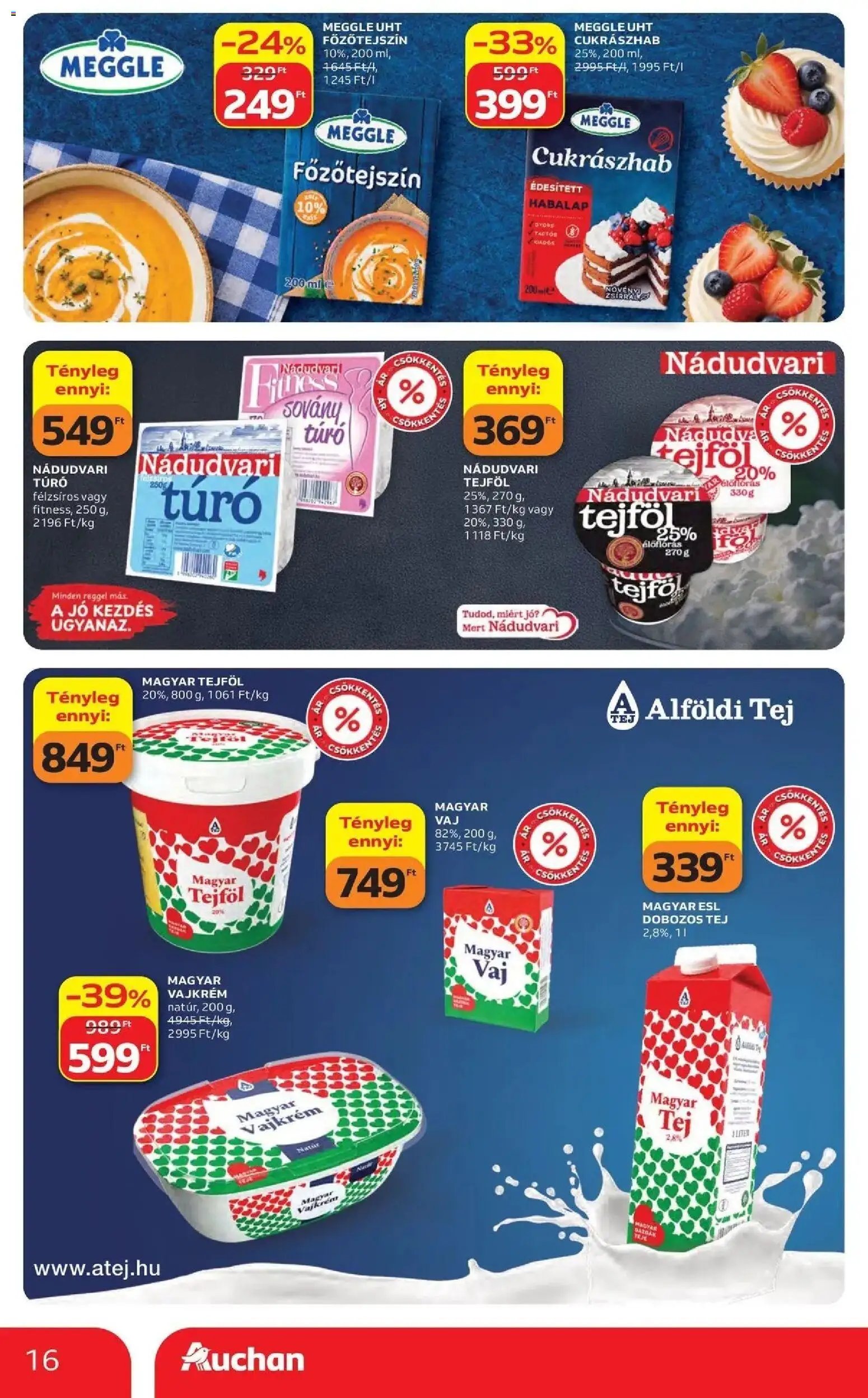 Auchan újság 2026.10.01. Auchan akciós újság Szolnok