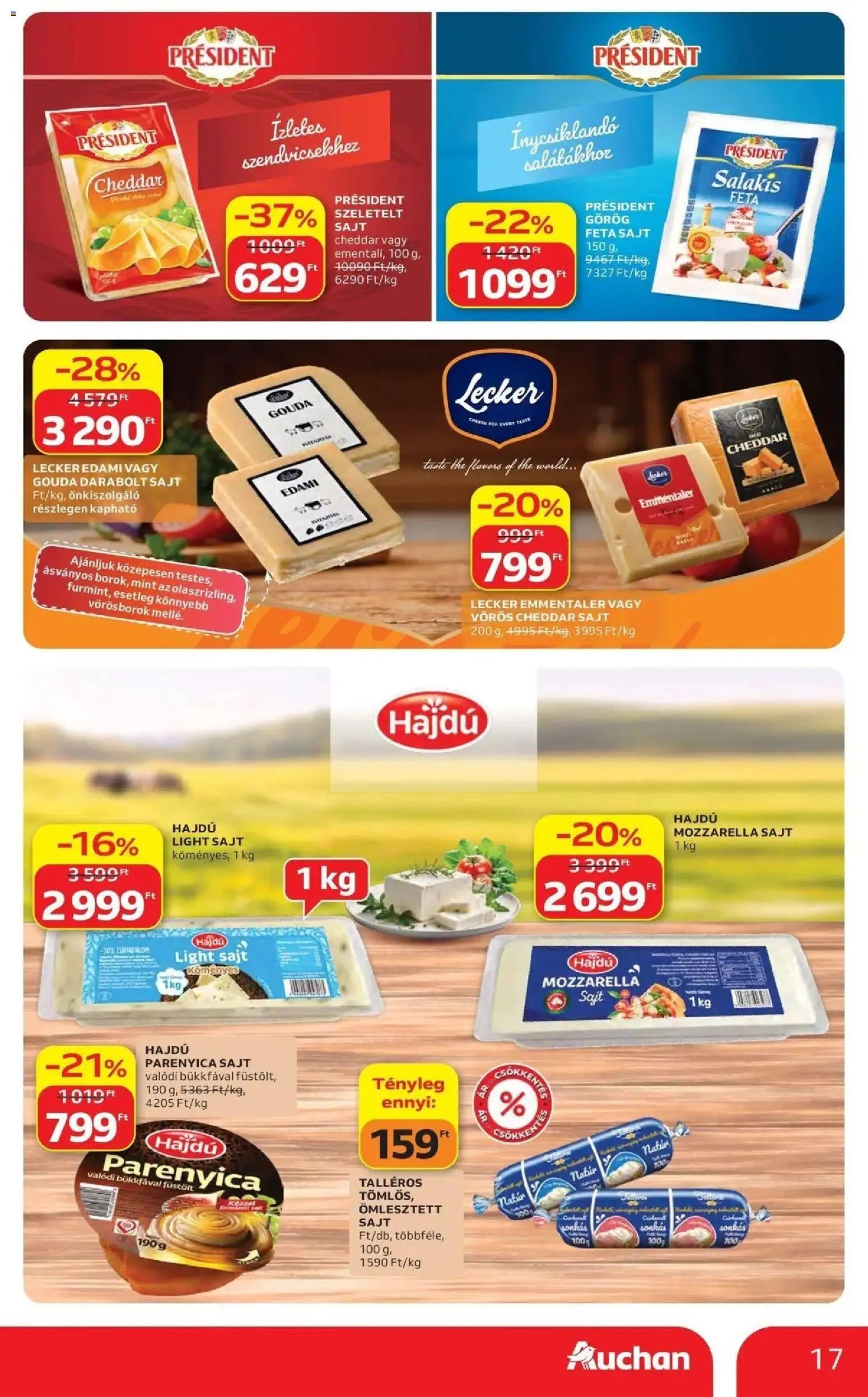 Auchan újság 2026.10.01. Auchan akciós újság Szolnok