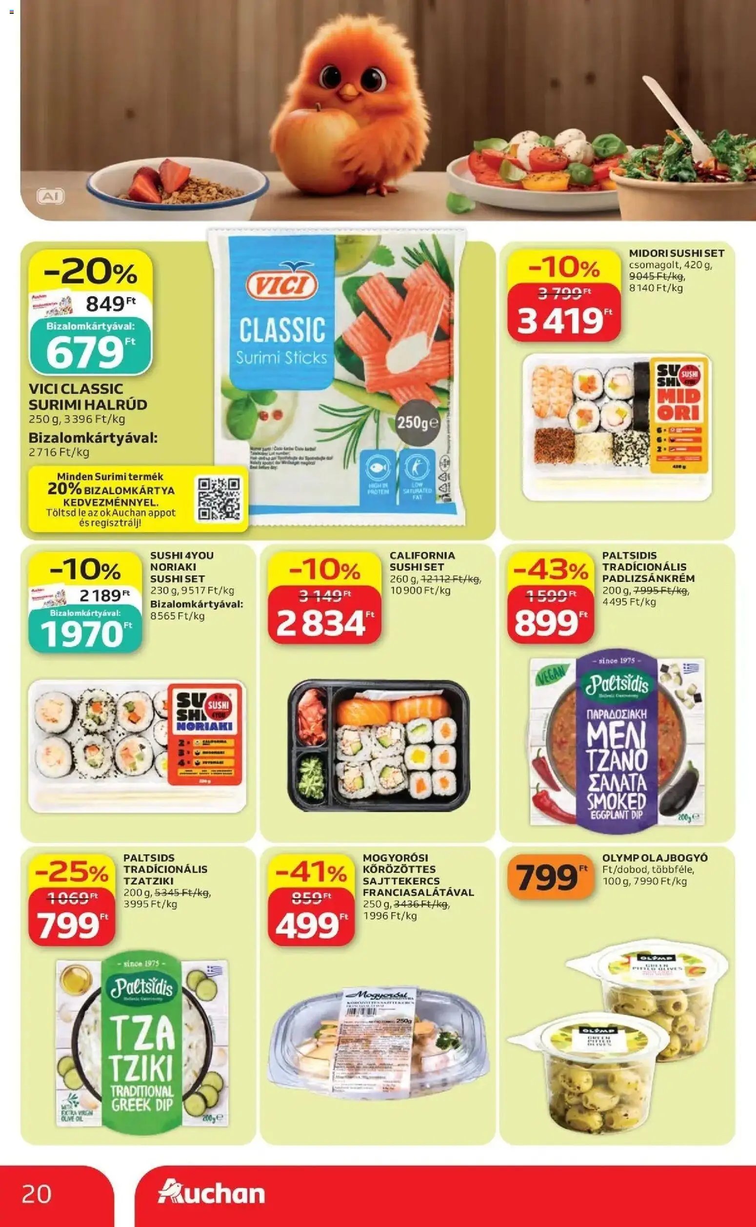 Auchan újság 2026.10.01. Auchan akciós újság Szolnok