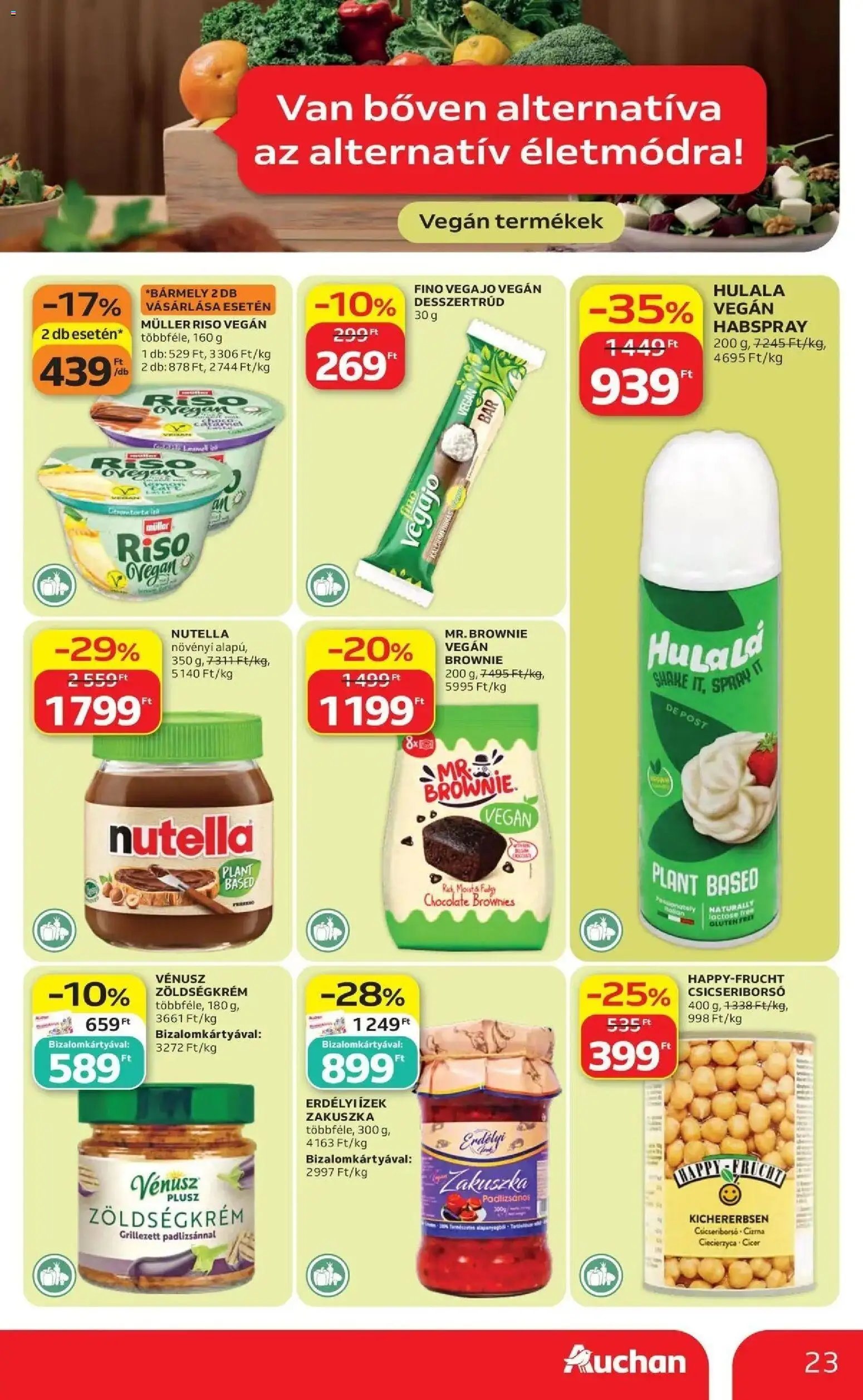 Auchan újság 2026.10.01. Auchan akciós újság Szolnok