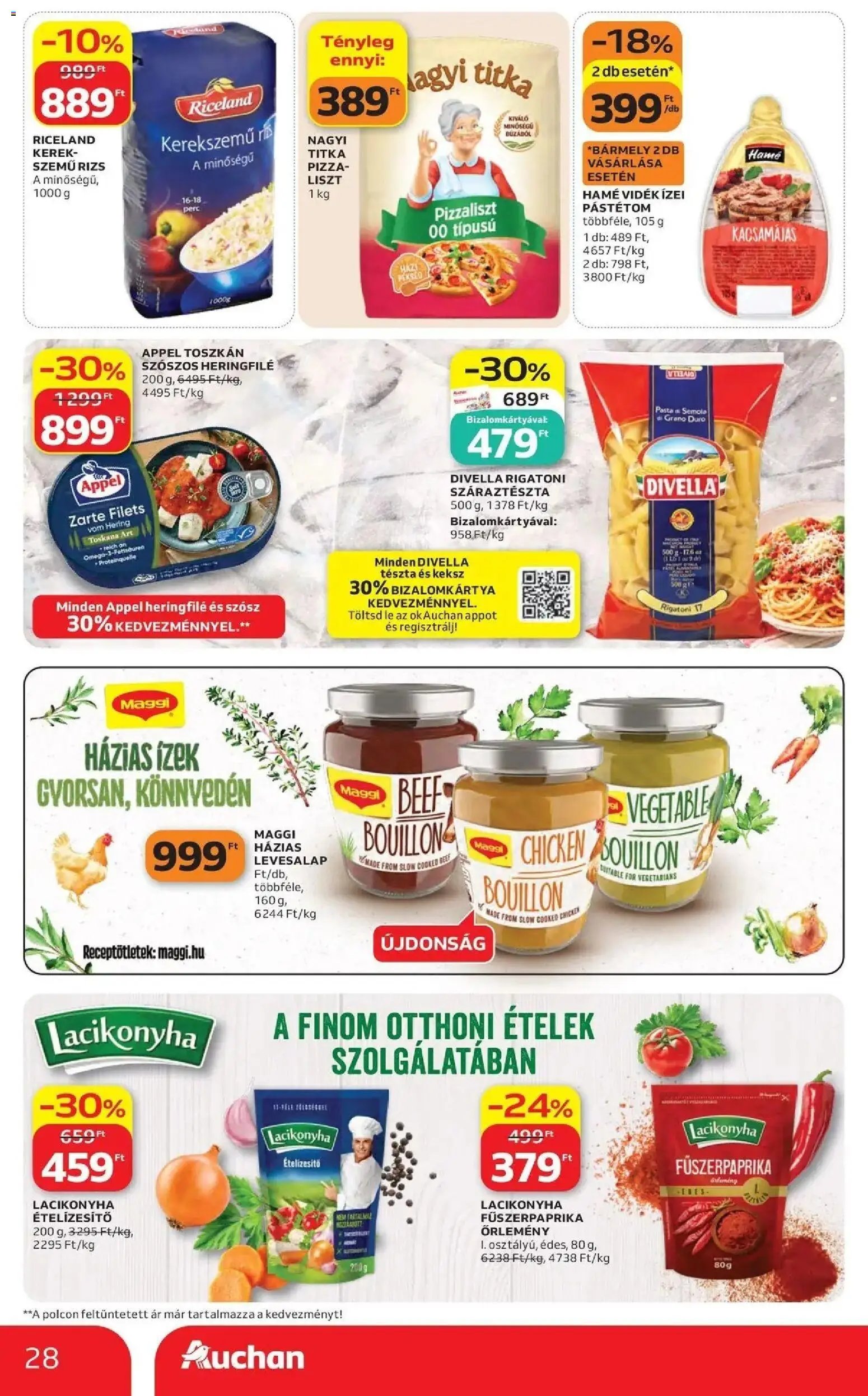 Auchan újság 2026.10.01. Auchan akciós újság Szolnok