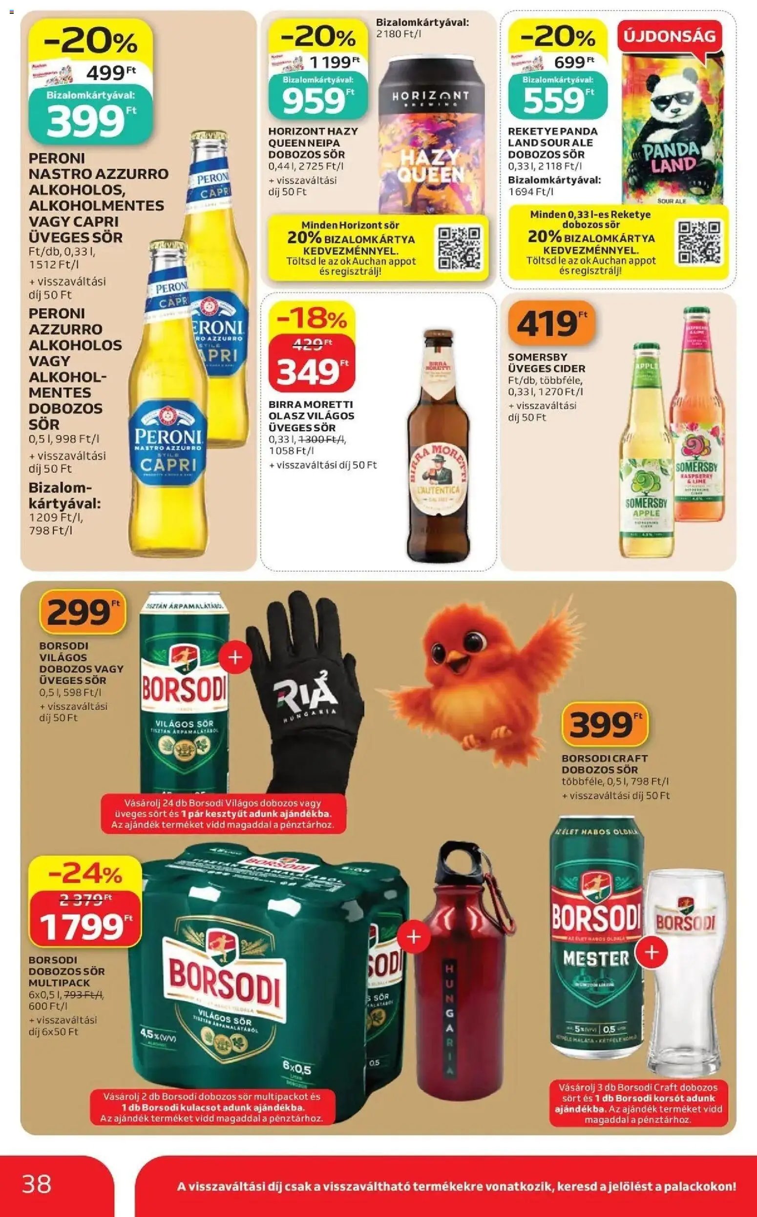 Auchan újság 2026.10.01. Auchan akciós újság Szolnok