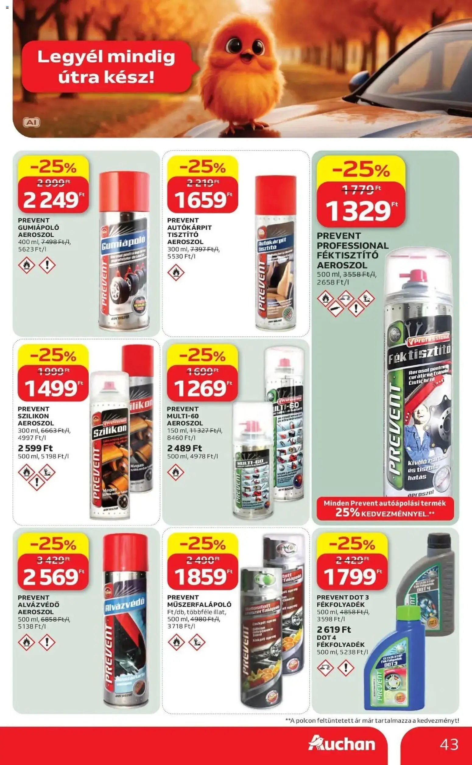 Auchan újság 2026.10.01. Auchan akciós újság Szolnok