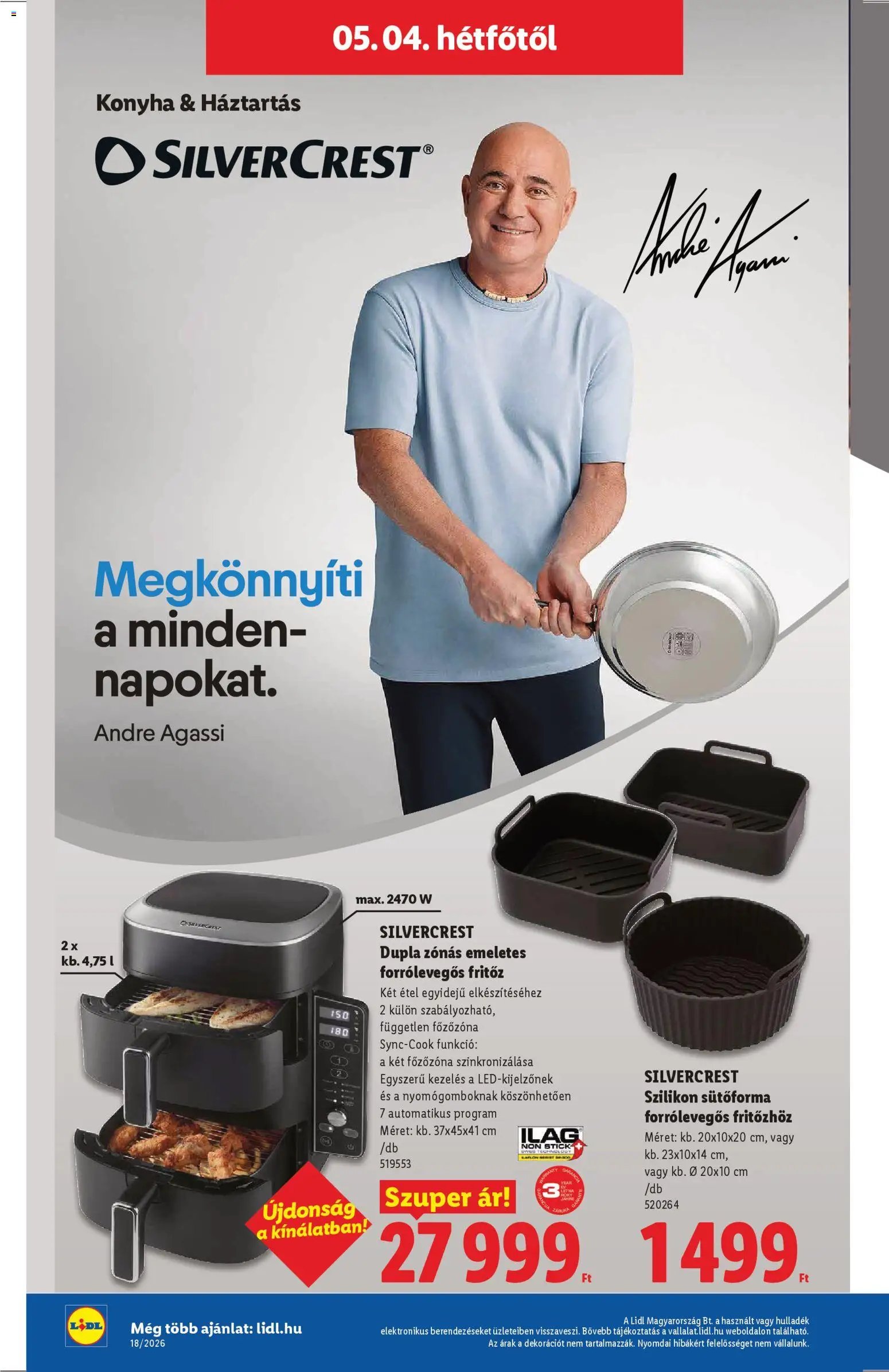 Lidl újság 2026.04.30. Lidl Nonfood kínálatunk (2026-04-30 - 2026-05-06)