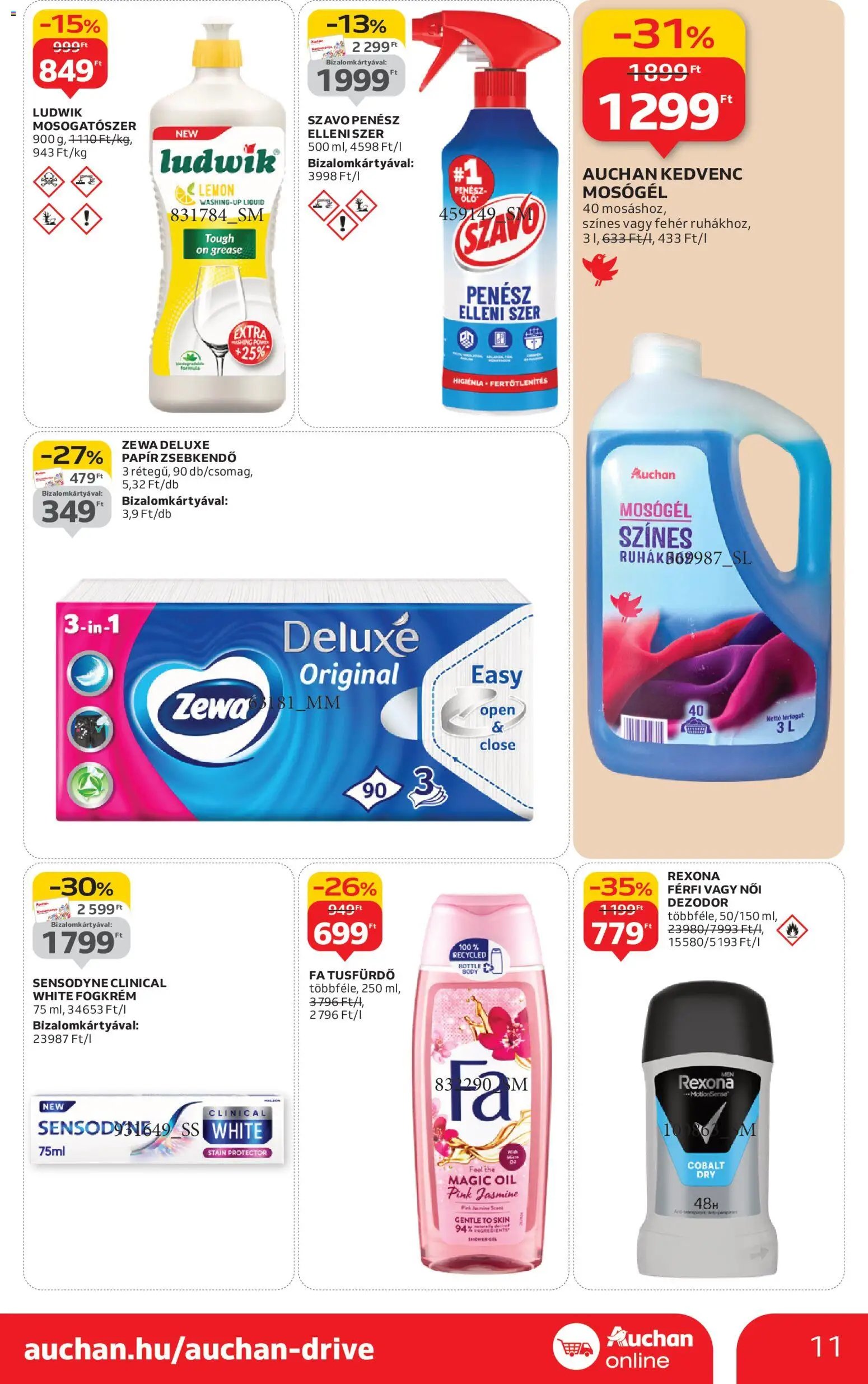 Auchan újság 2025.10.30. Szupermarket akciós újság (2025-10-30 - 2025-11-05)