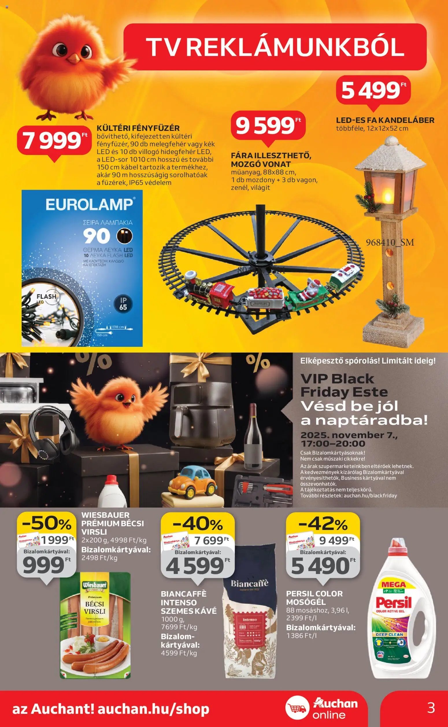 Auchan újság 2025.10.30. Szupermarket akciós újság (2025-10-30 - 2025-11-05)