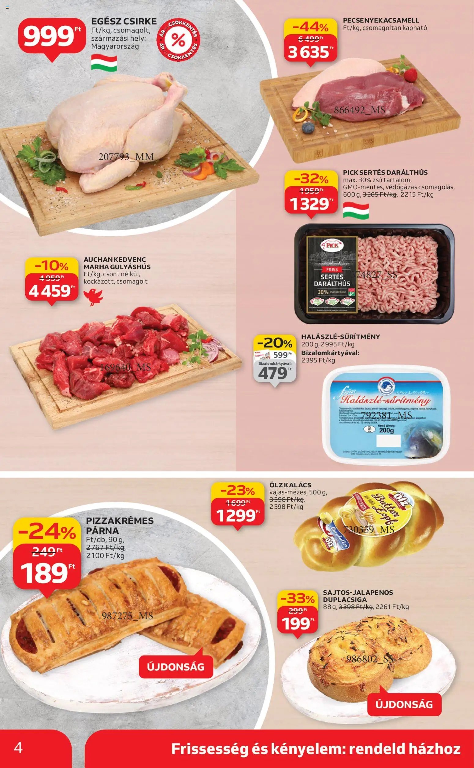 Auchan újság 2025.10.30. Szupermarket akciós újság (2025-10-30 - 2025-11-05)