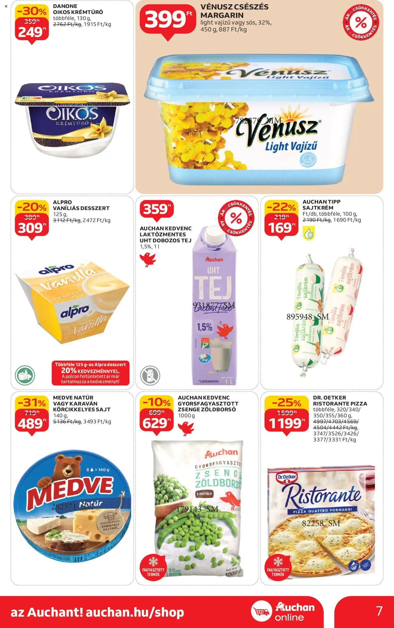 Auchan újság 2025.10.30. Szupermarket akciós újság (2025-10-30 - 2025-11-05)