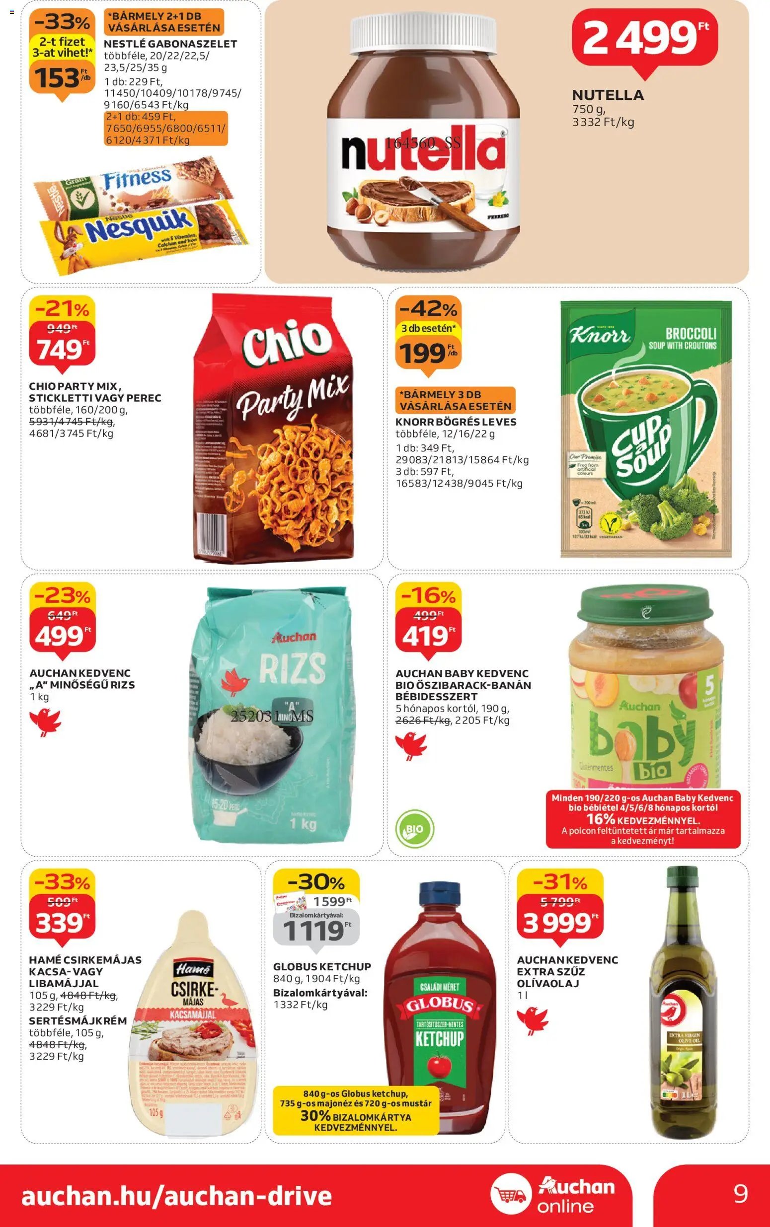 Auchan újság 2025.10.30. Szupermarket akciós újság (2025-10-30 - 2025-11-05)