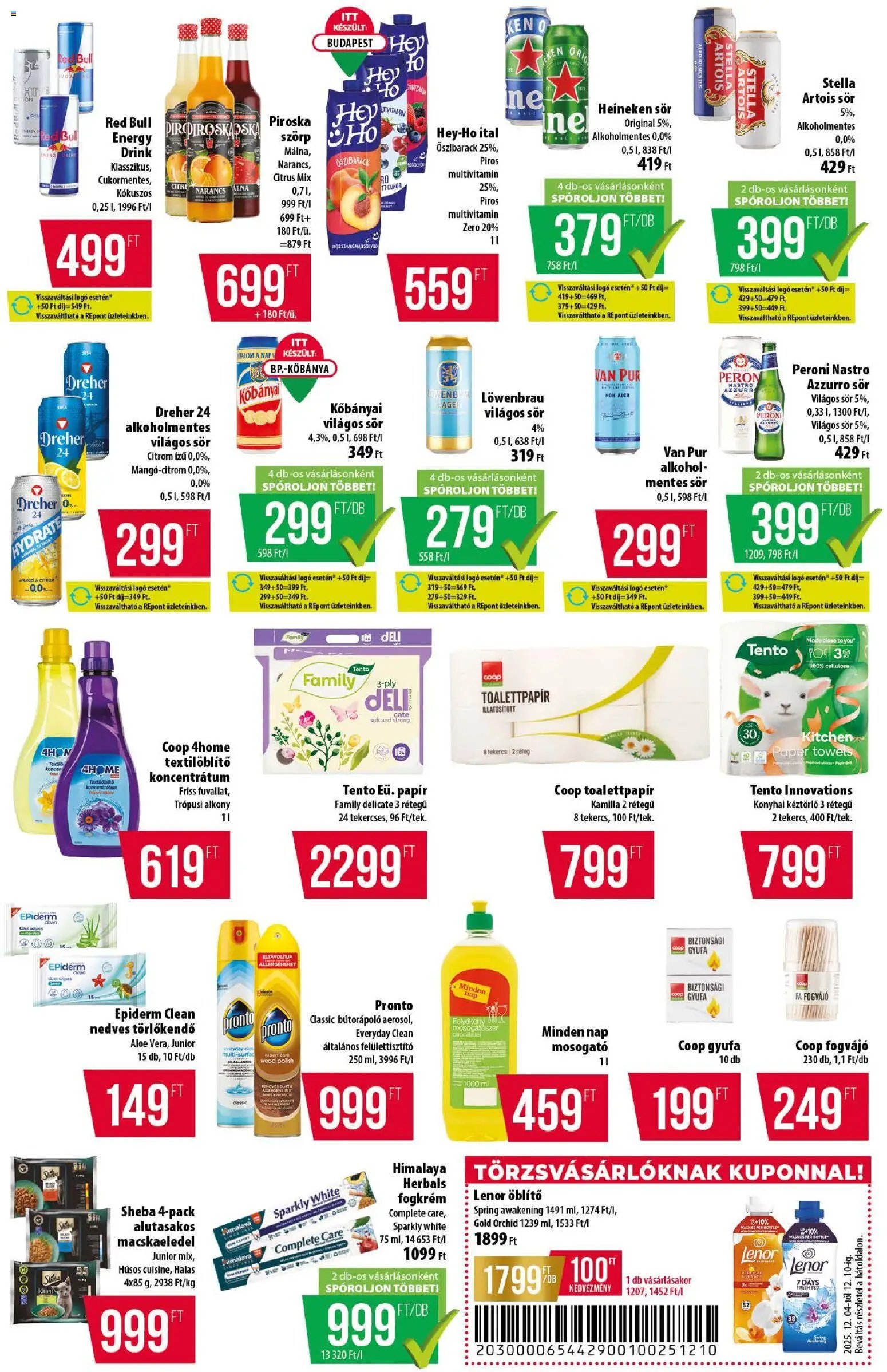 COOP újság 2025.12.04. Alföld Pro-Coop Zrt. - Szuper Plus (2025-12-04 - 2025-12-10)