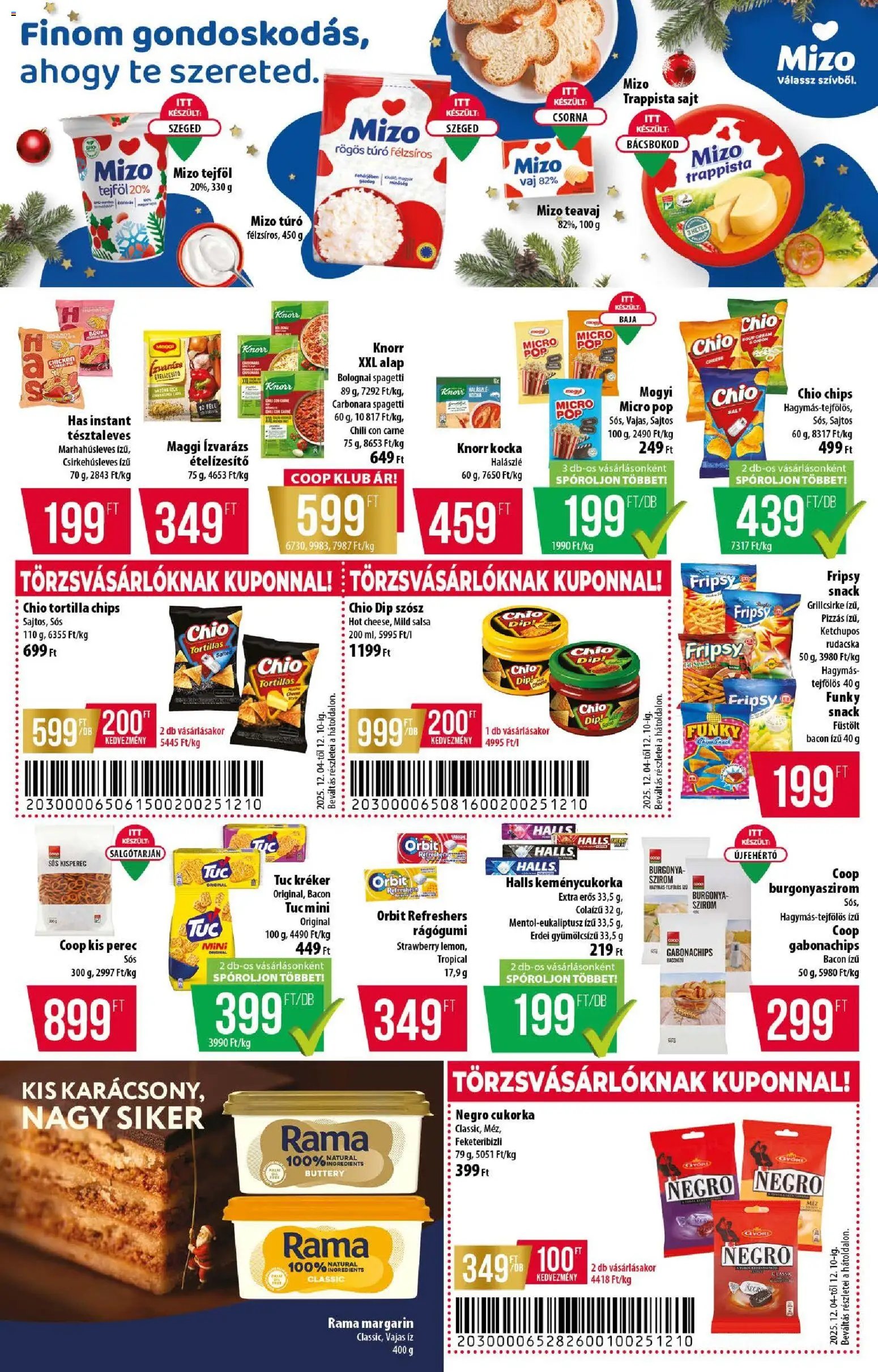 COOP újság 2025.12.04. Alföld Pro-Coop Zrt. - Szuper Plus (2025-12-04 - 2025-12-10)