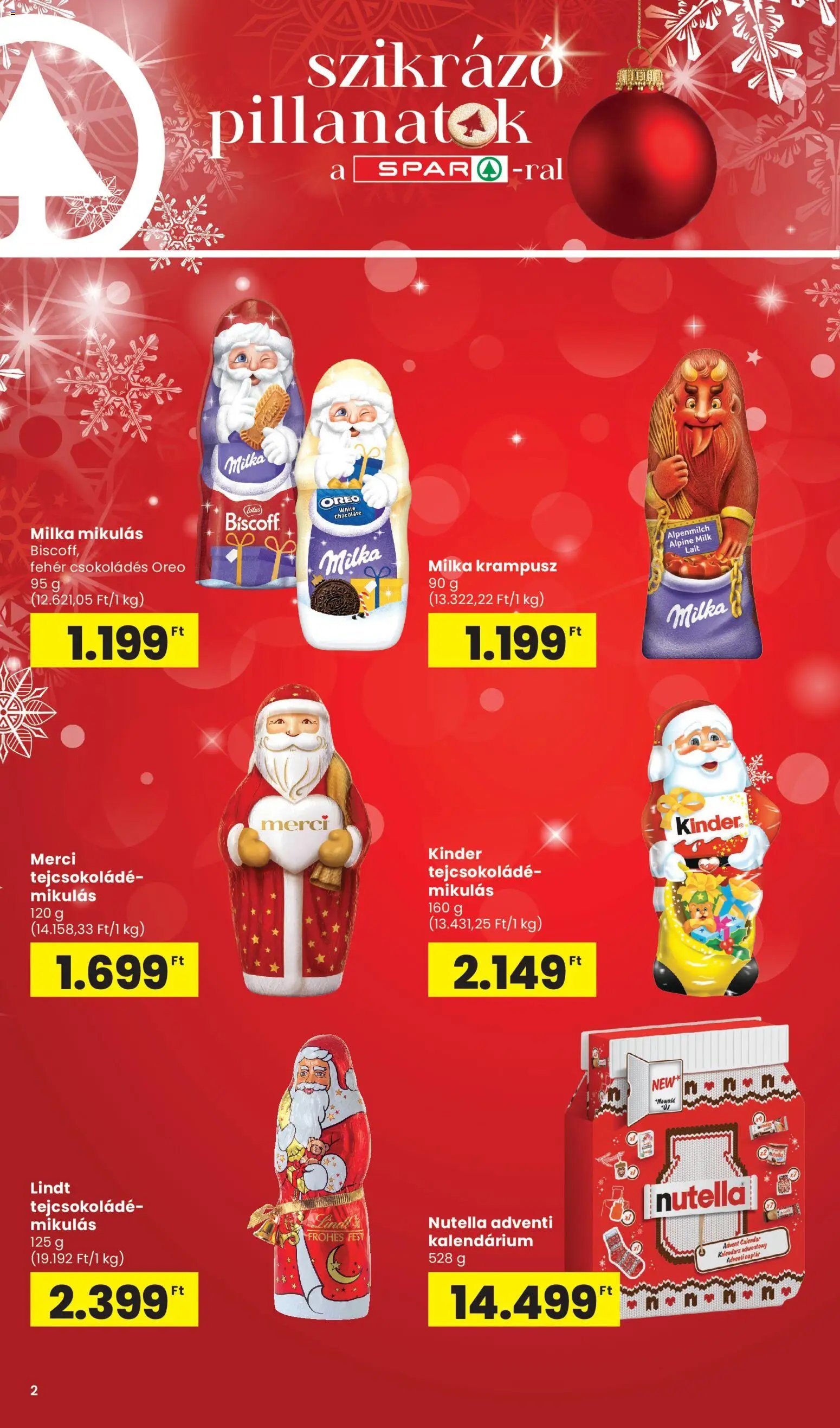 Spar újság 2025.11.06. Karácsony online katalógus (2025-11-06)