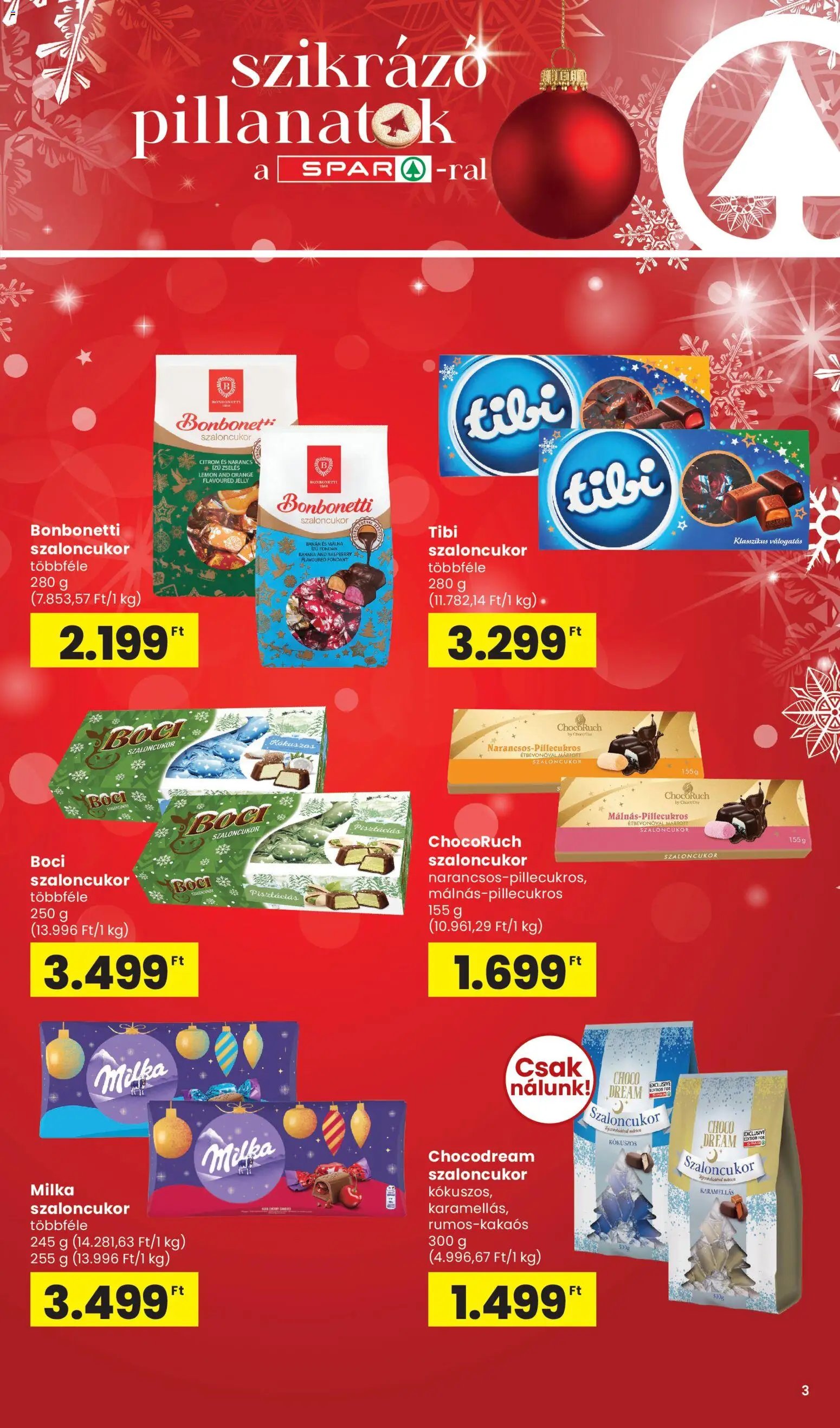 Spar újság 2025.11.06. Karácsony online katalógus (2025-11-06)