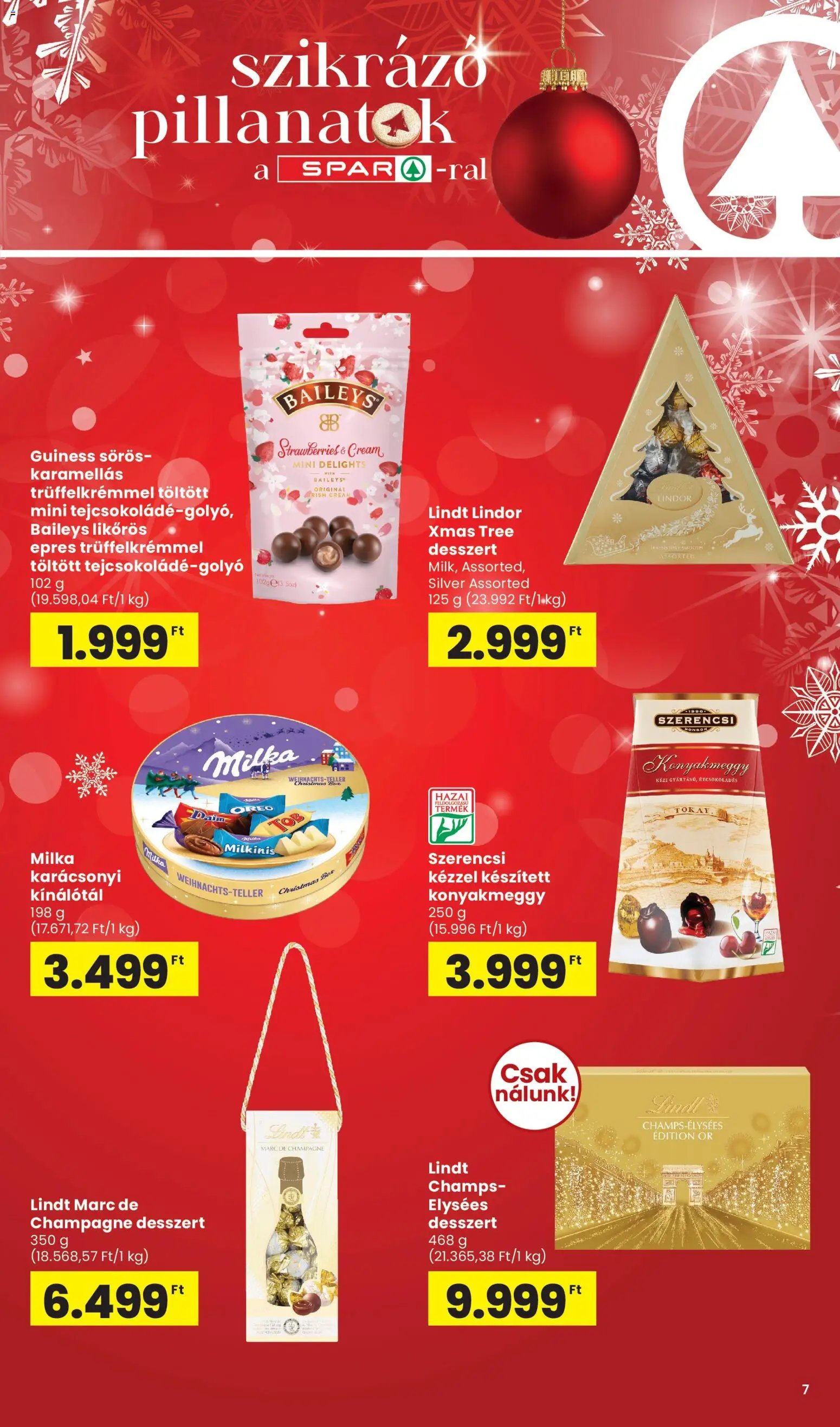 Spar újság 2025.11.06. Karácsony online katalógus (2025-11-06)