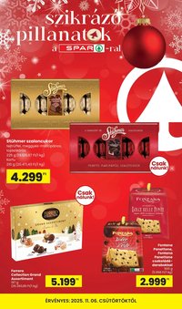 Spar újság 2025.11.06. Karácsony online katalógus (2025-11-06)