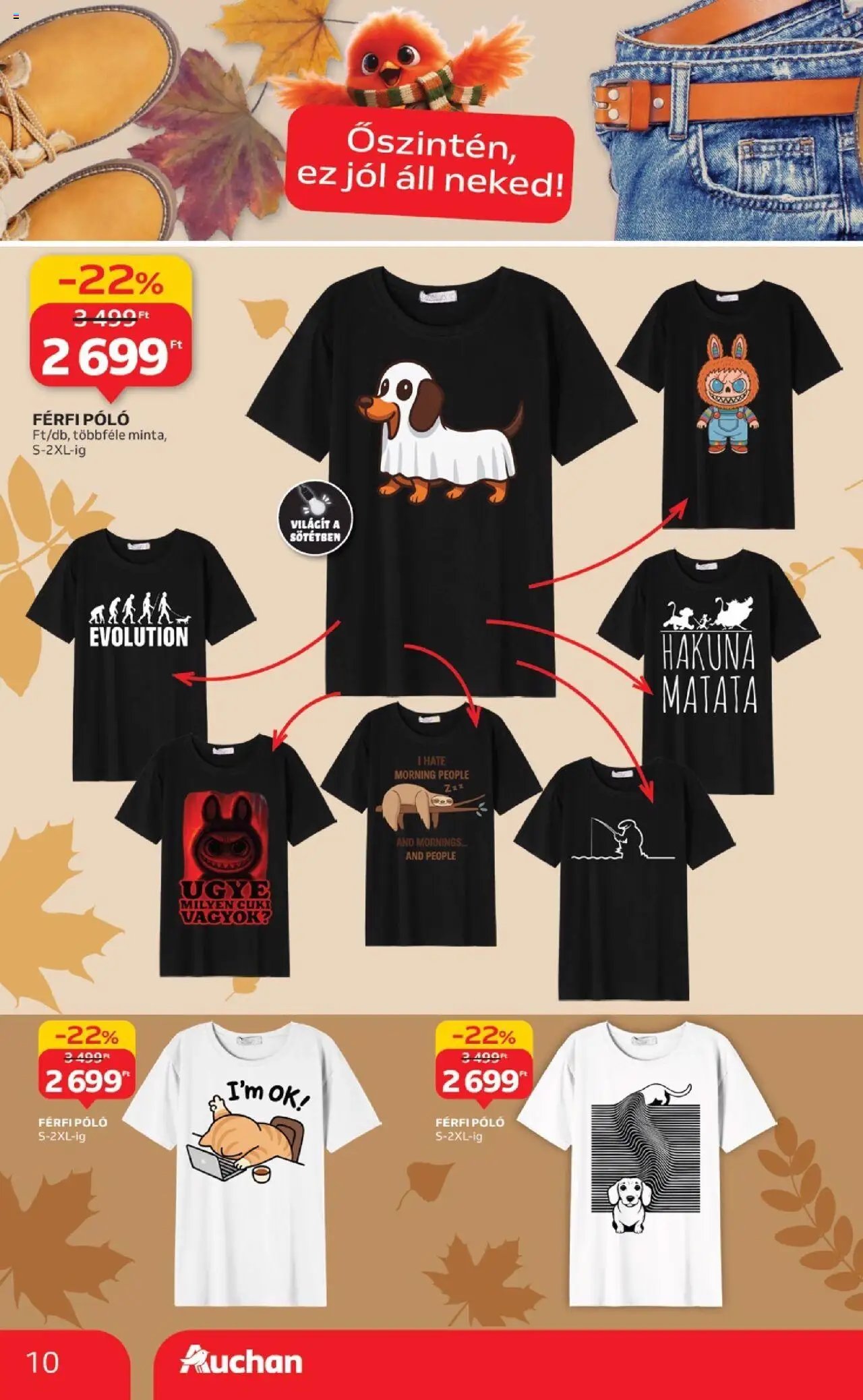 Auchan újság 2025.10.02. Őszi Textil ajánlataink (2025-10-02 - 2025-10-29)
