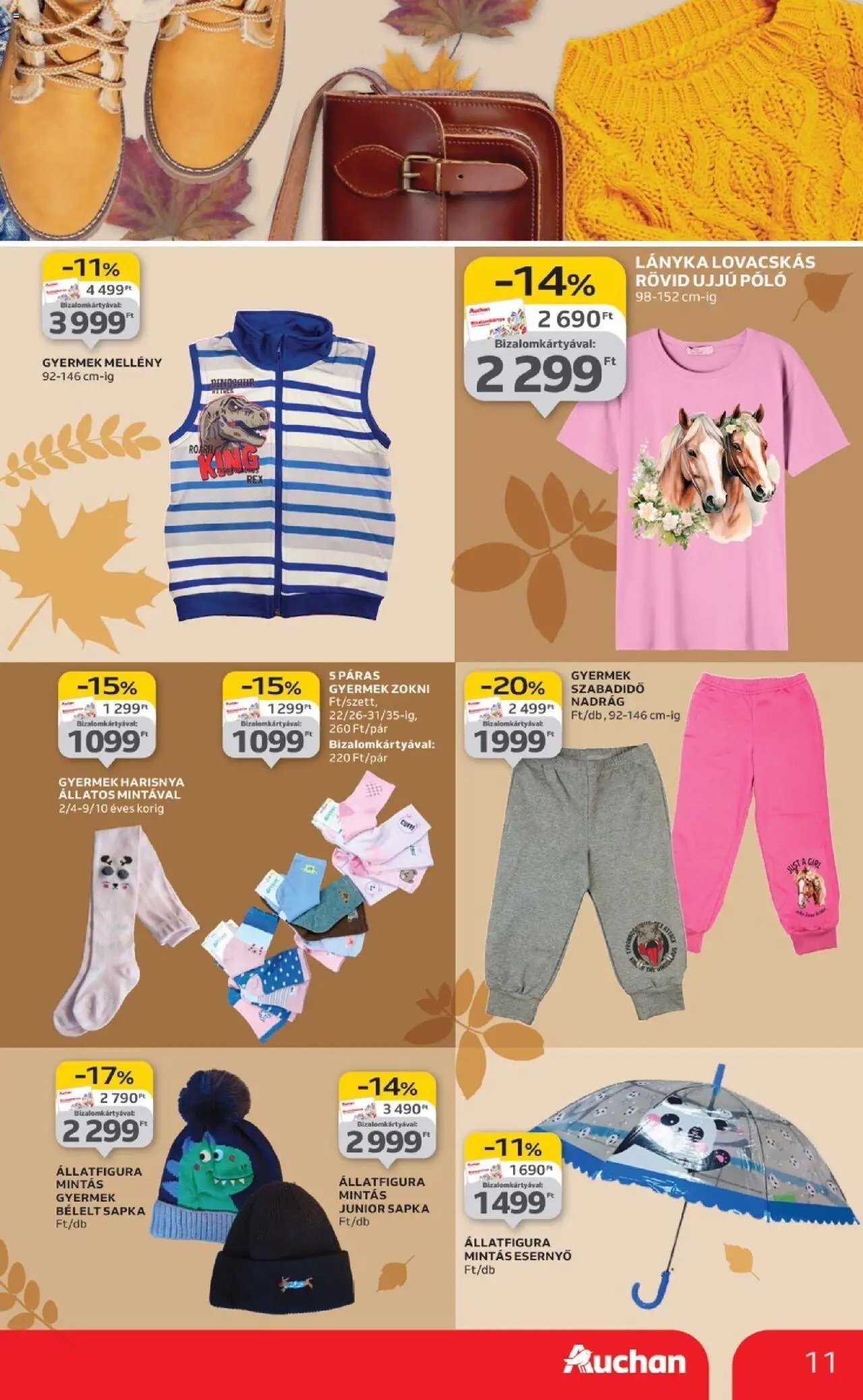 Auchan újság 2025.10.02. Őszi Textil ajánlataink (2025-10-02 - 2025-10-29)