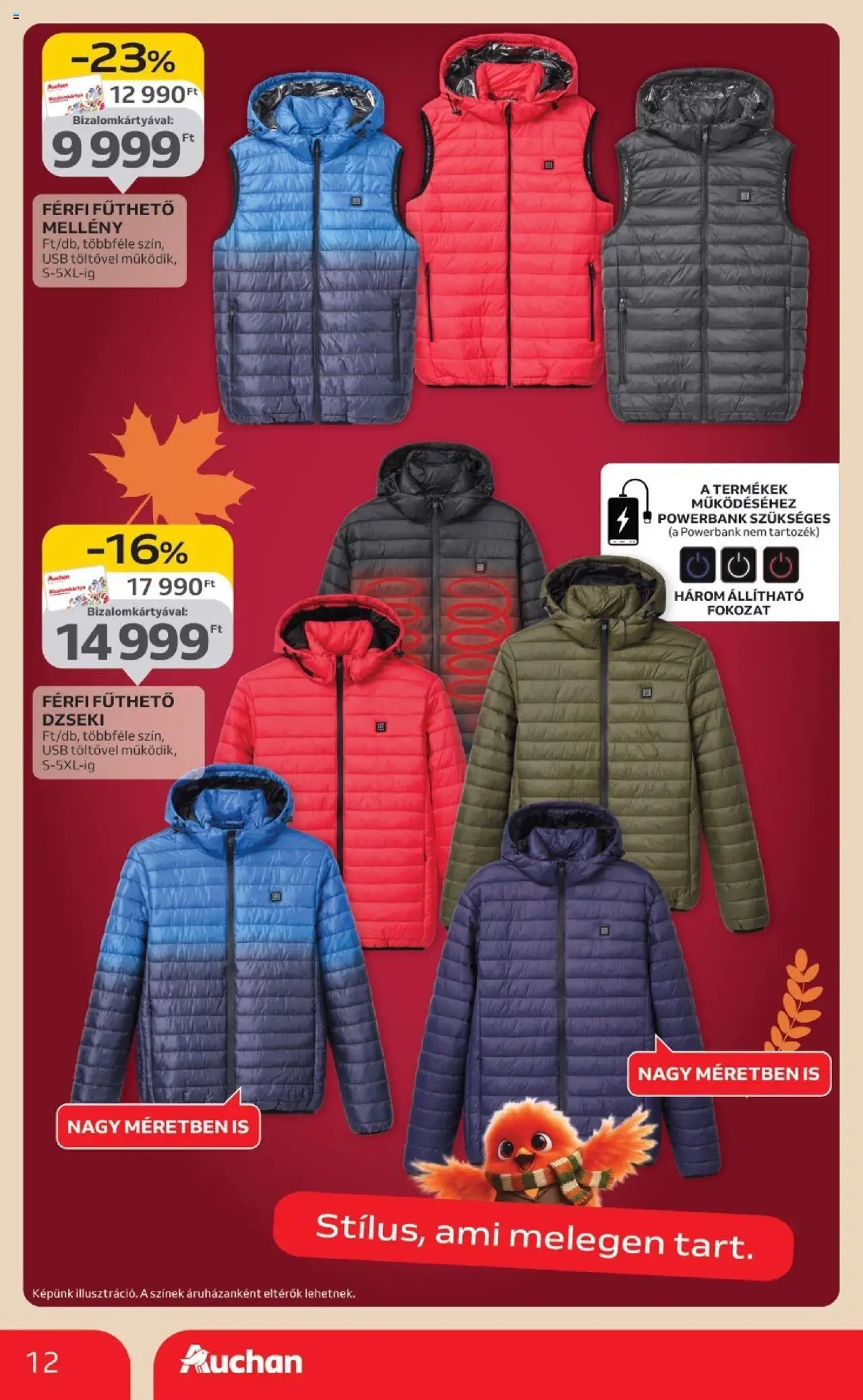 Auchan újság 2025.10.02. Őszi Textil ajánlataink (2025-10-02 - 2025-10-29)