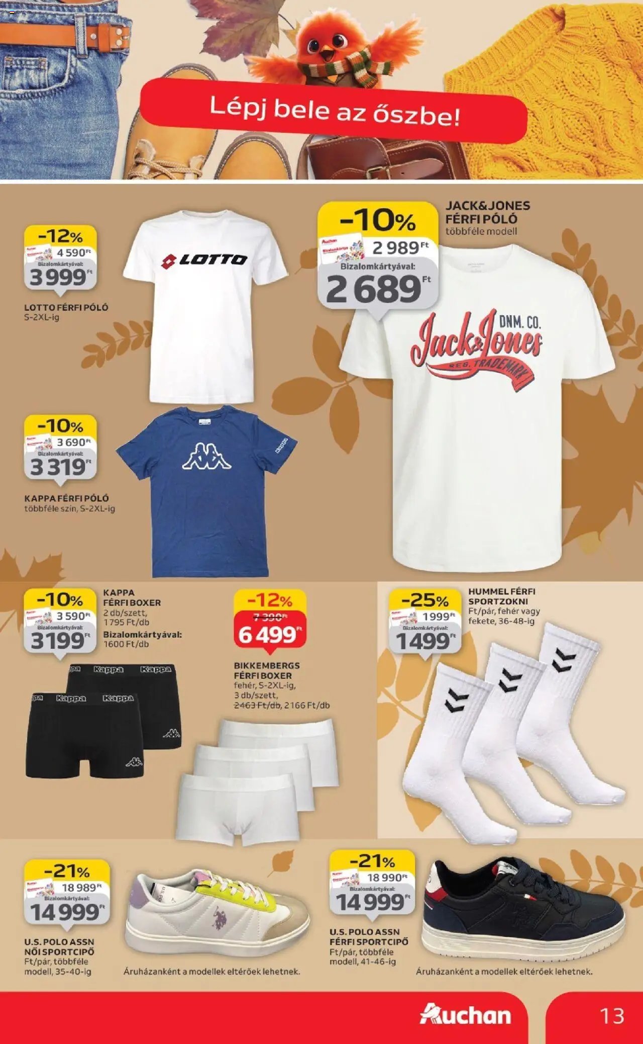 Auchan újság 2025.10.02. Őszi Textil ajánlataink (2025-10-02 - 2025-10-29)