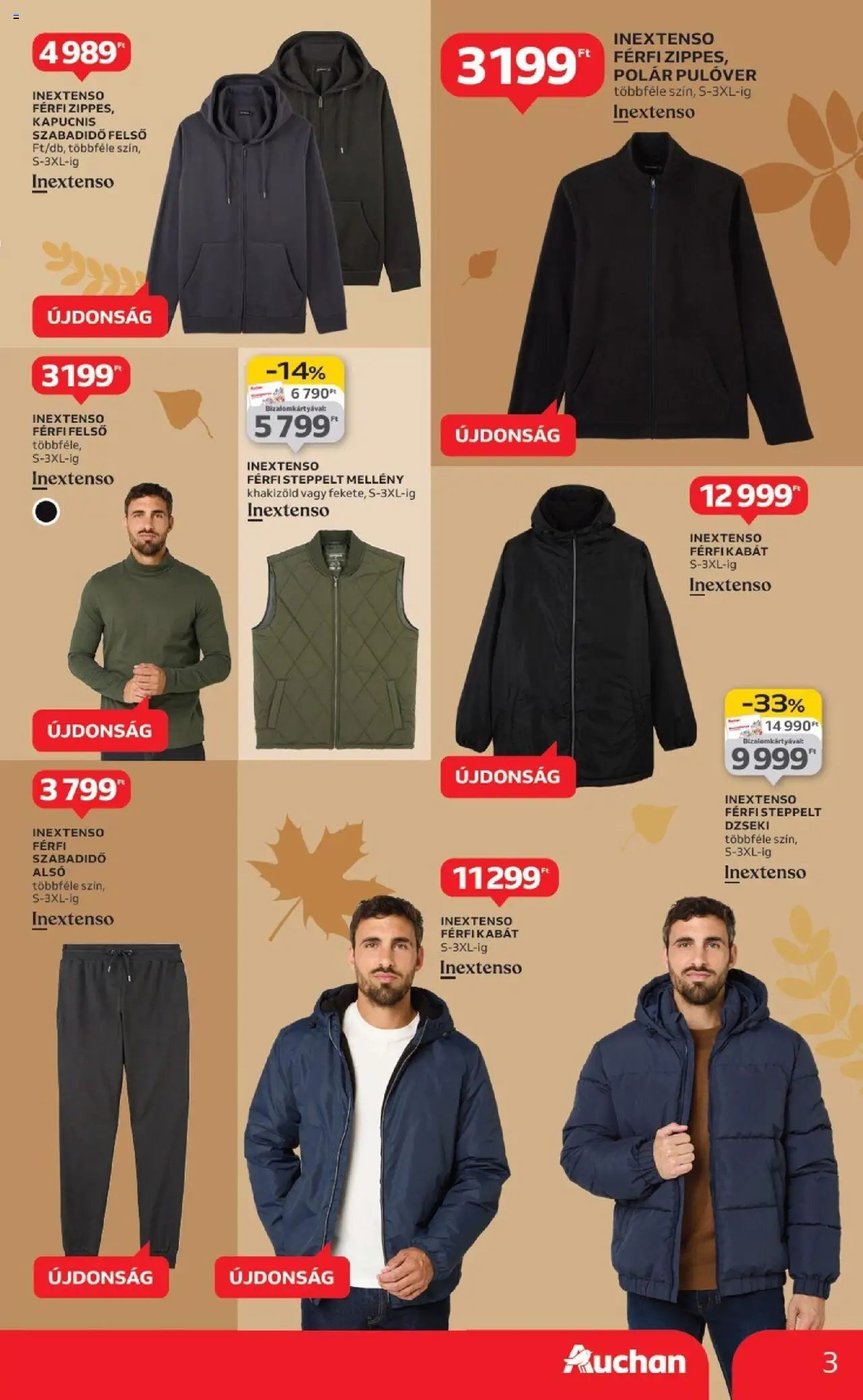 Auchan újság 2025.10.02. Őszi Textil ajánlataink (2025-10-02 - 2025-10-29)