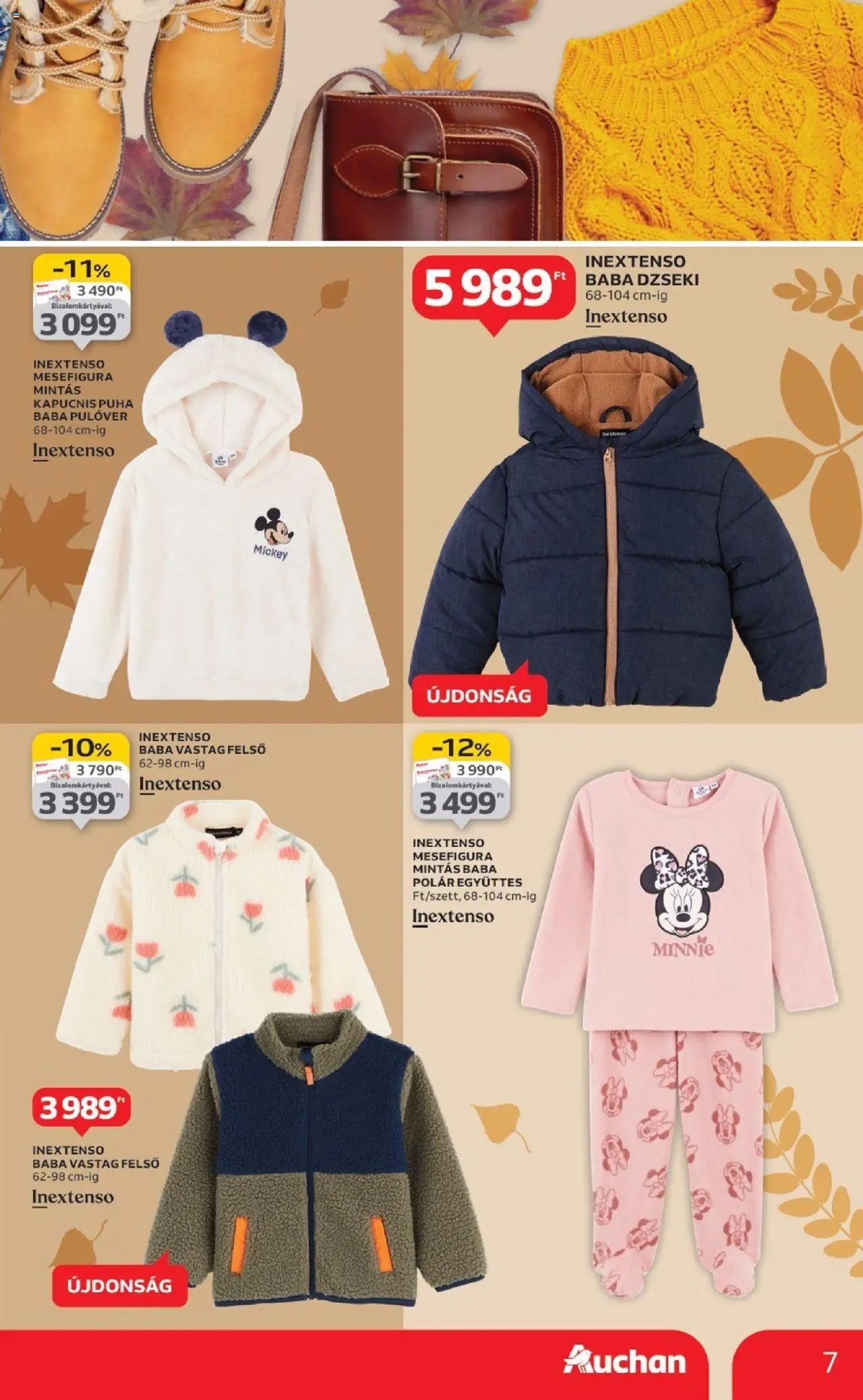 Auchan újság 2025.10.02. Őszi Textil ajánlataink (2025-10-02 - 2025-10-29)