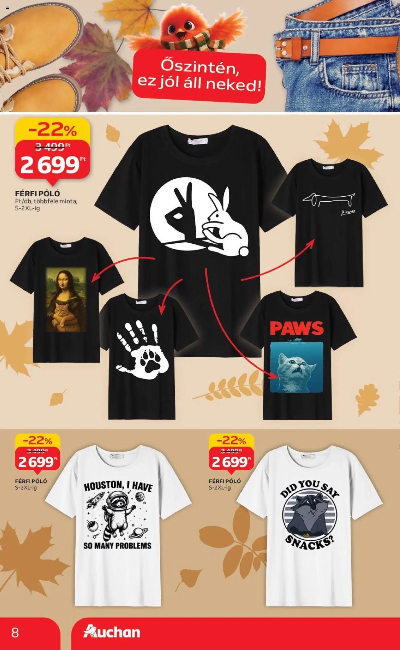 Auchan újság 2025.10.02. Őszi Textil ajánlataink (2025-10-02 - 2025-10-29)