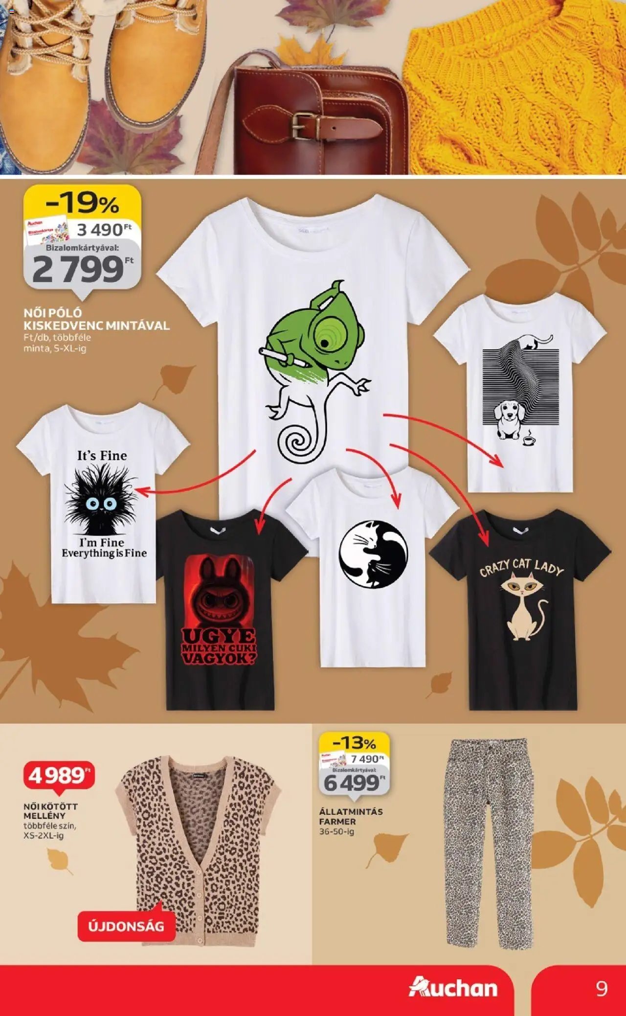 Auchan újság 2025.10.02. Őszi Textil ajánlataink (2025-10-02 - 2025-10-29)