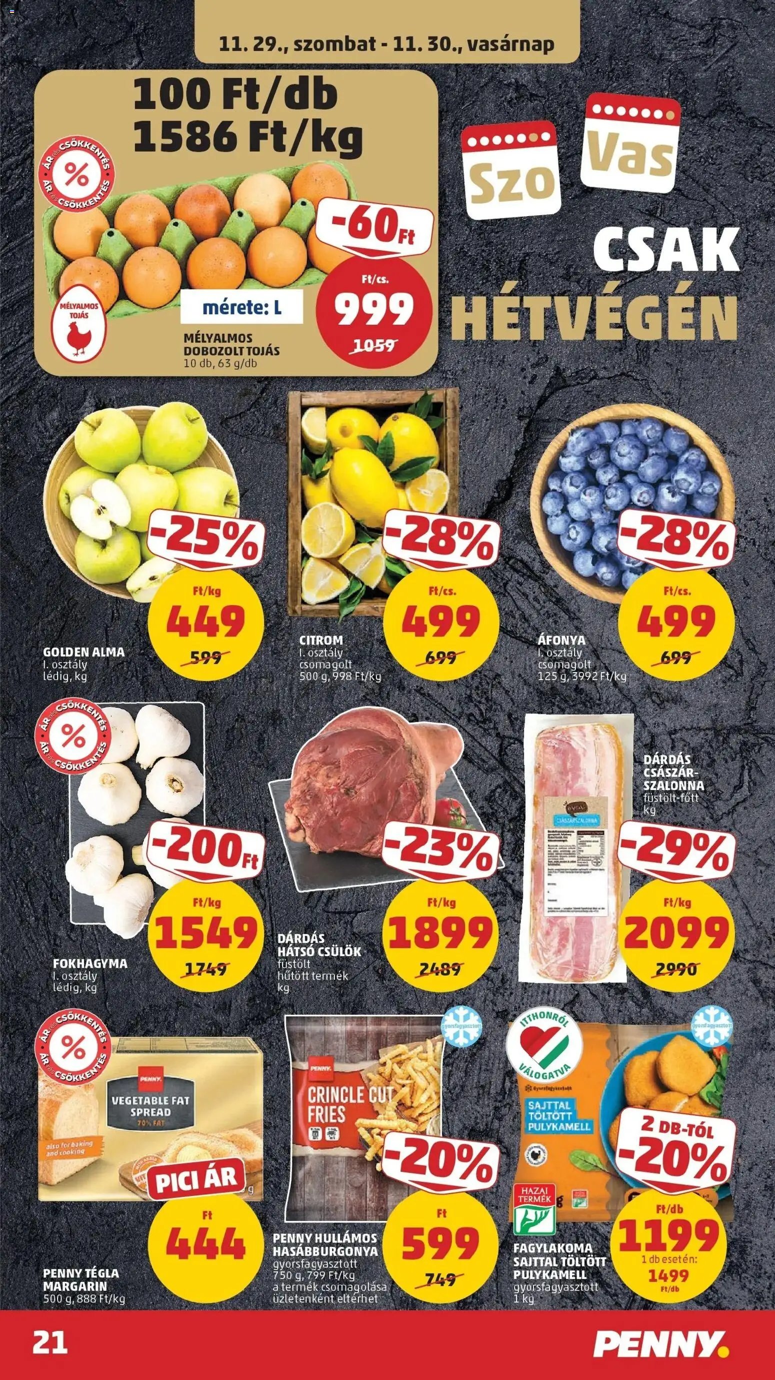 PENNY újság 2025.11.27. Akciós újság PENNY (2025-11-27 - 2025-12-03)