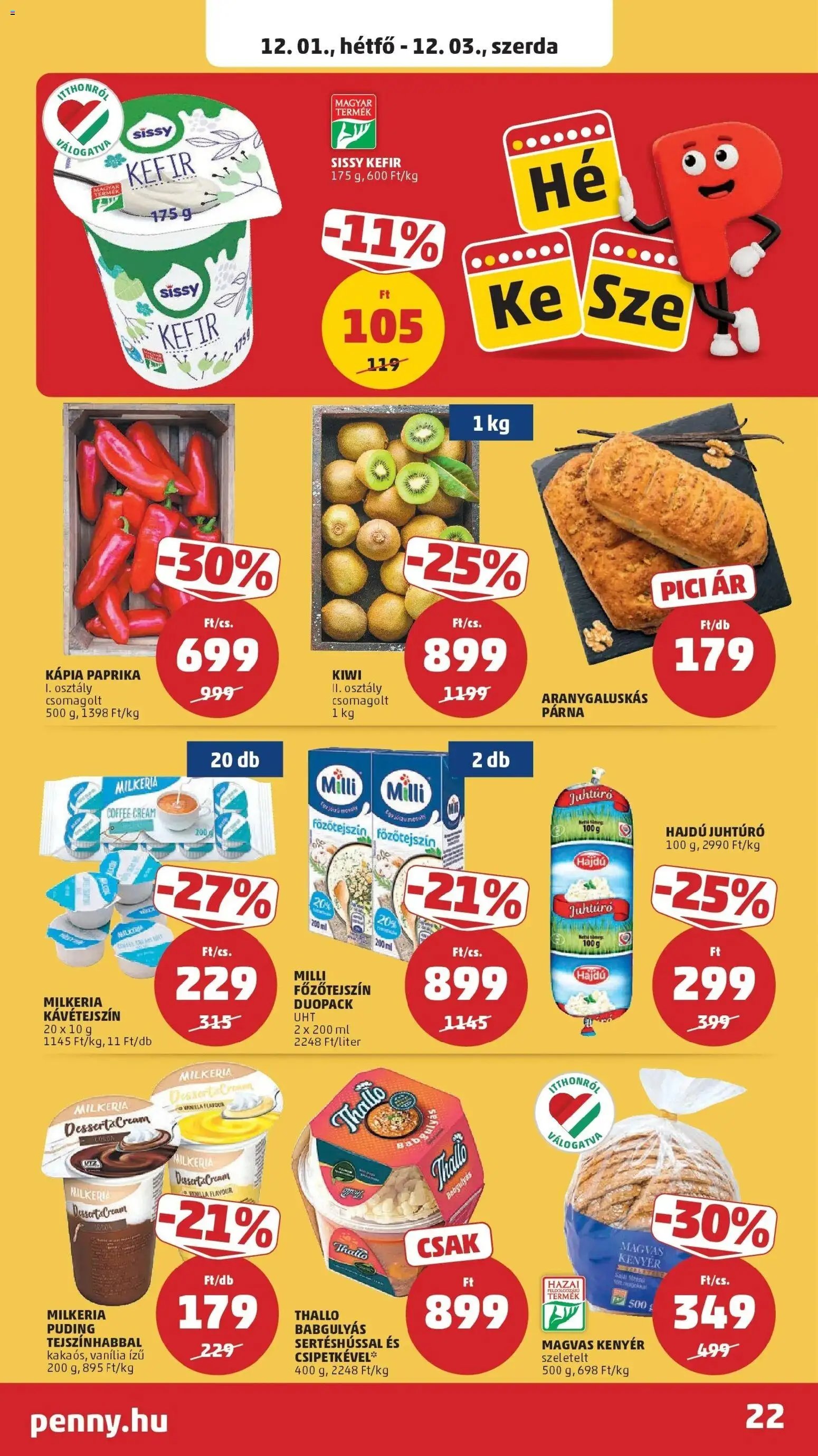 PENNY újság 2025.11.27. Akciós újság PENNY (2025-11-27 - 2025-12-03)