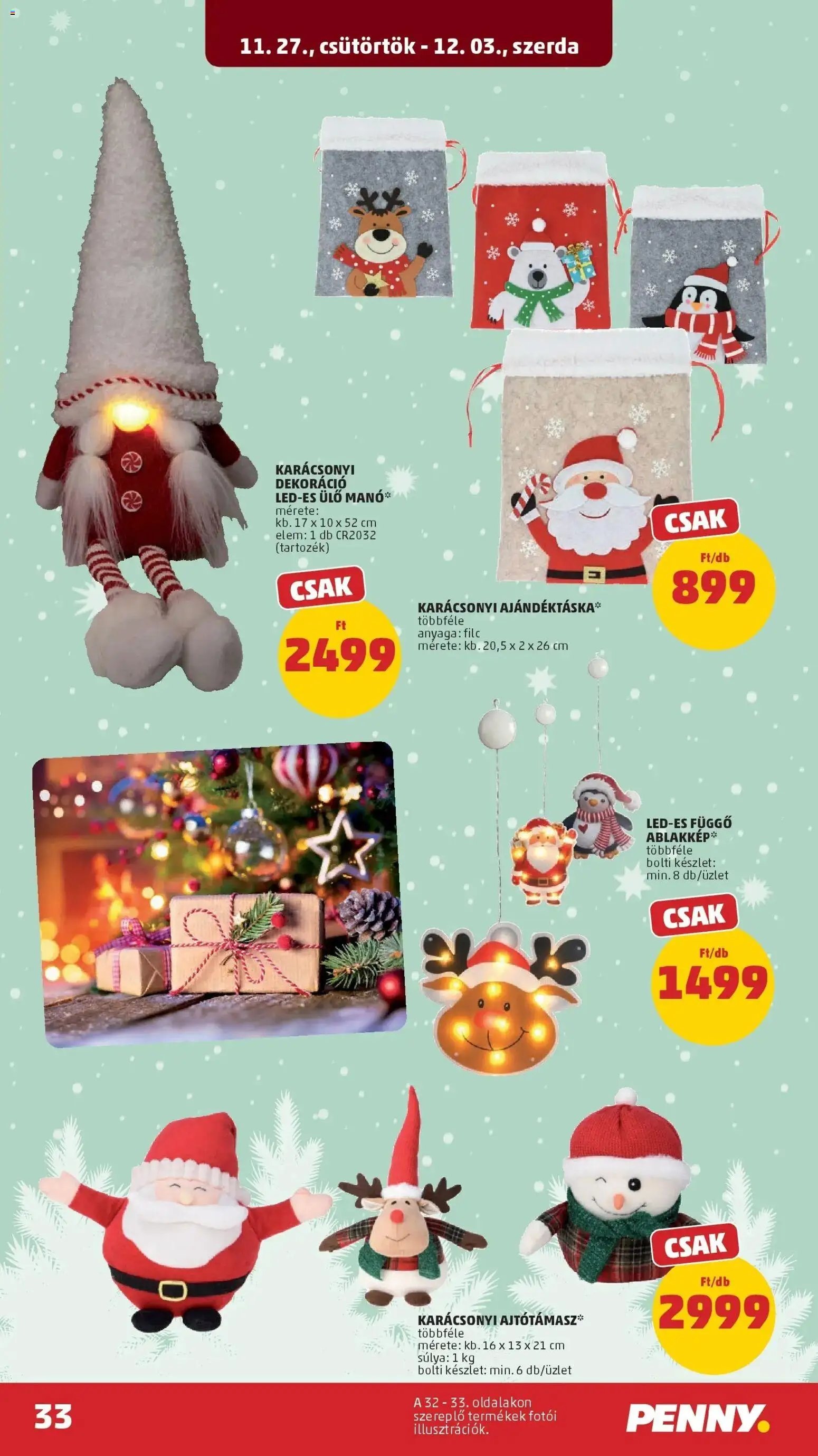 PENNY újság 2025.11.27. Akciós újság PENNY (2025-11-27 - 2025-12-03)