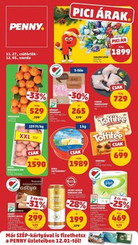 PENNY újság 2025.11.27. Akciós újság PENNY (2025-11-27 - 2025-12-03)