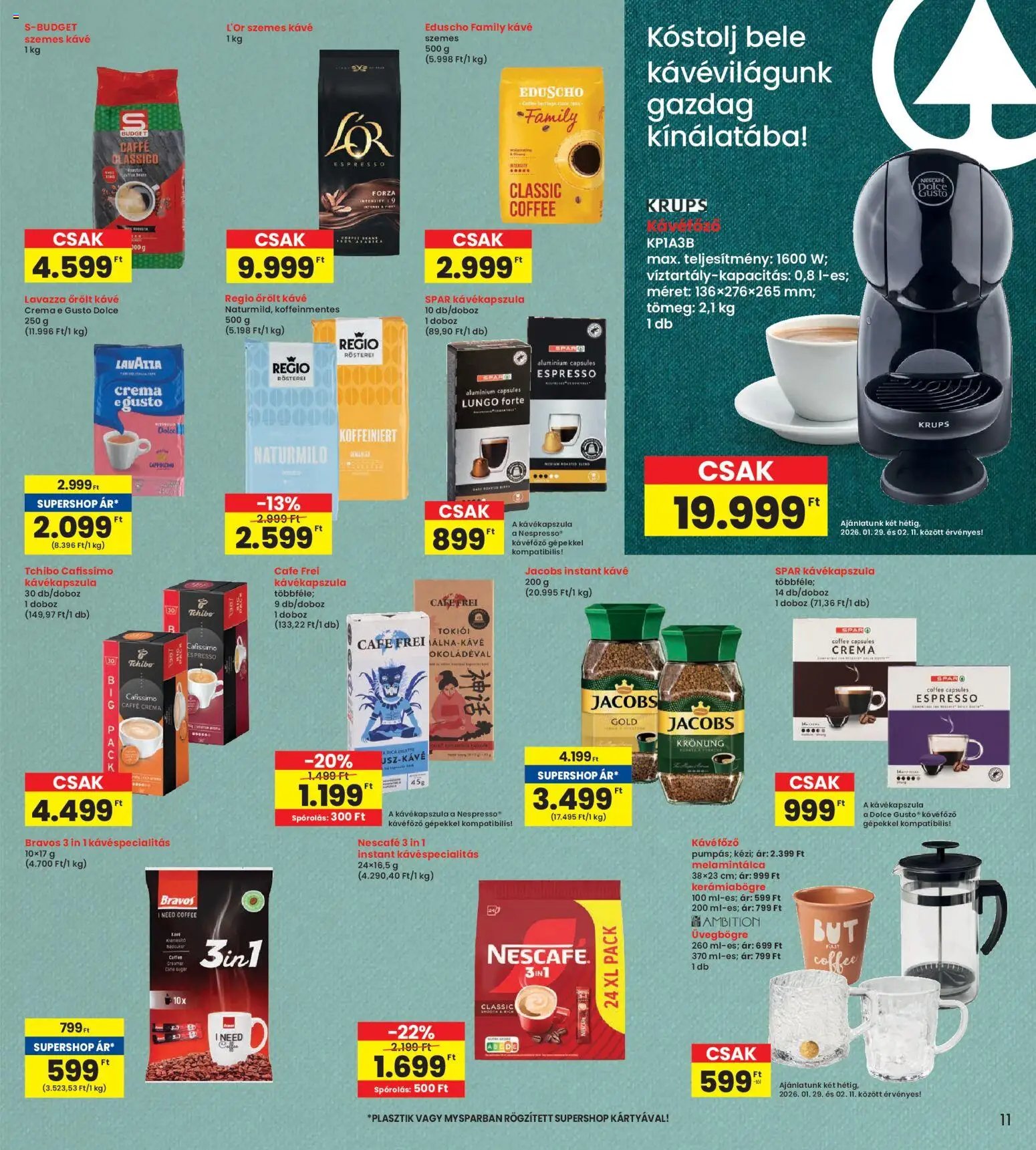 Interspar újság 2026.01.29. Akciós újság Interspar (2026-01-29 - 2026-02-04)