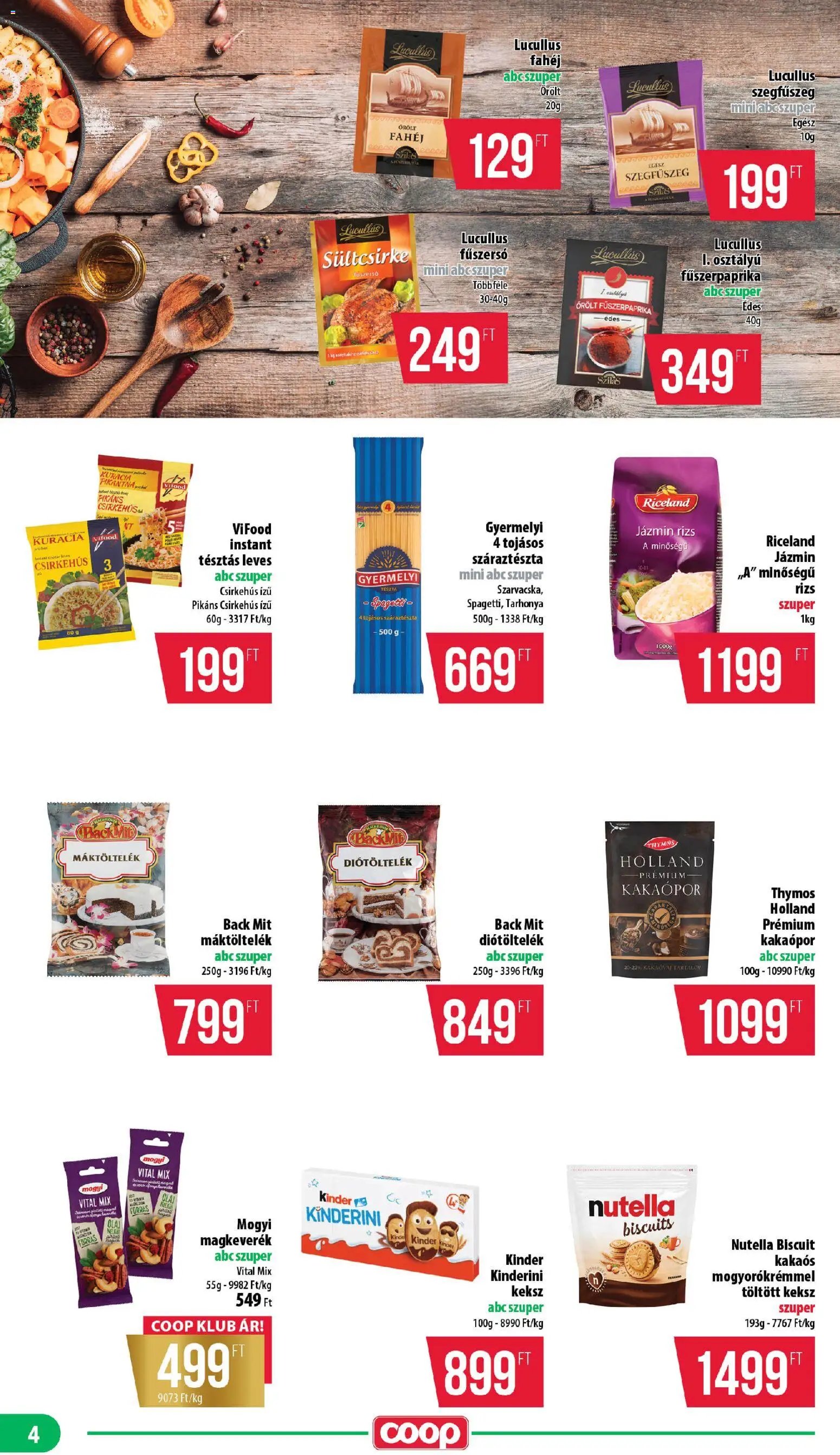 COOP újság 2025.12.11. Nyírzem - Mini & Abc & Szuper (2025-12-11 - 2025-12-17)