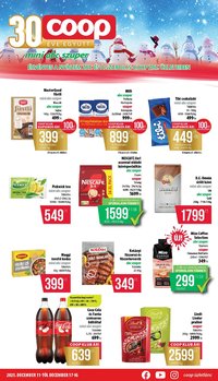COOP újság 2025.12.11. Nyírzem - Mini & Abc & Szuper (2025-12-11 - 2025-12-17)