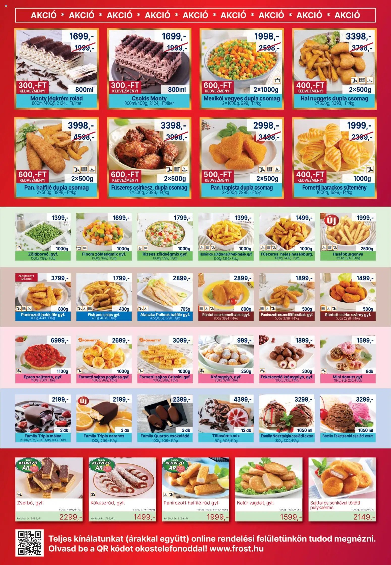 Family Frost újság 2025.12.01. Akciós újság Family Frost (2025-12-01 - 2025-12-21)